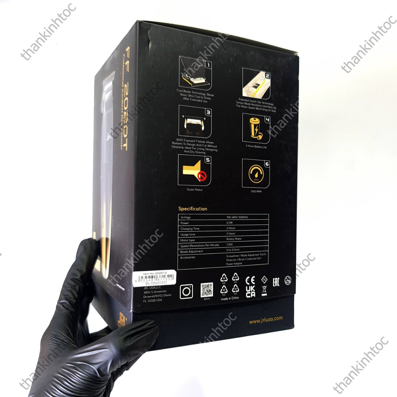 Tông Đơ Viền JRL Gold chính hãng USA