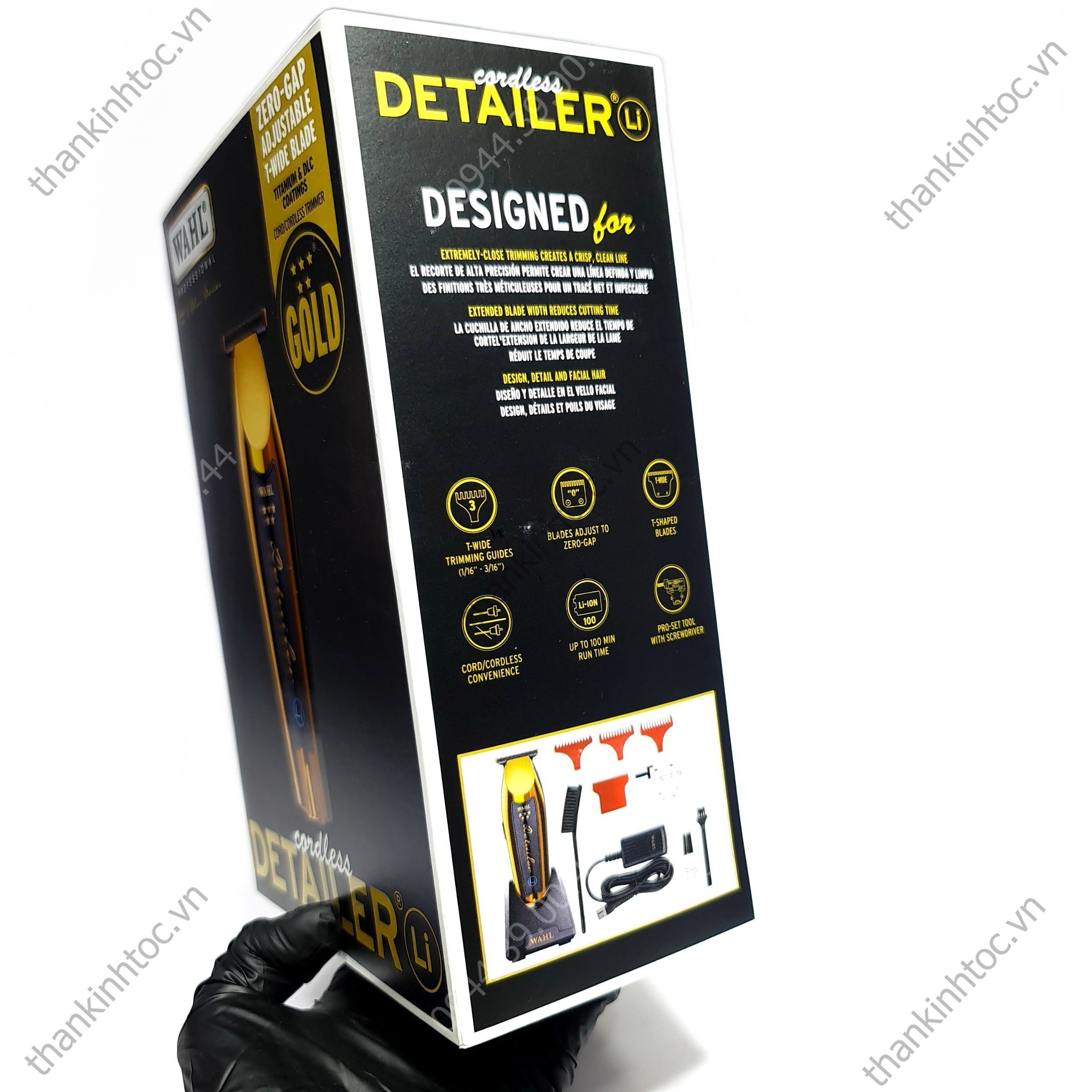 Tông Đơ Viền Wahl Detailer Gold Pro Li Chính Hãng USA