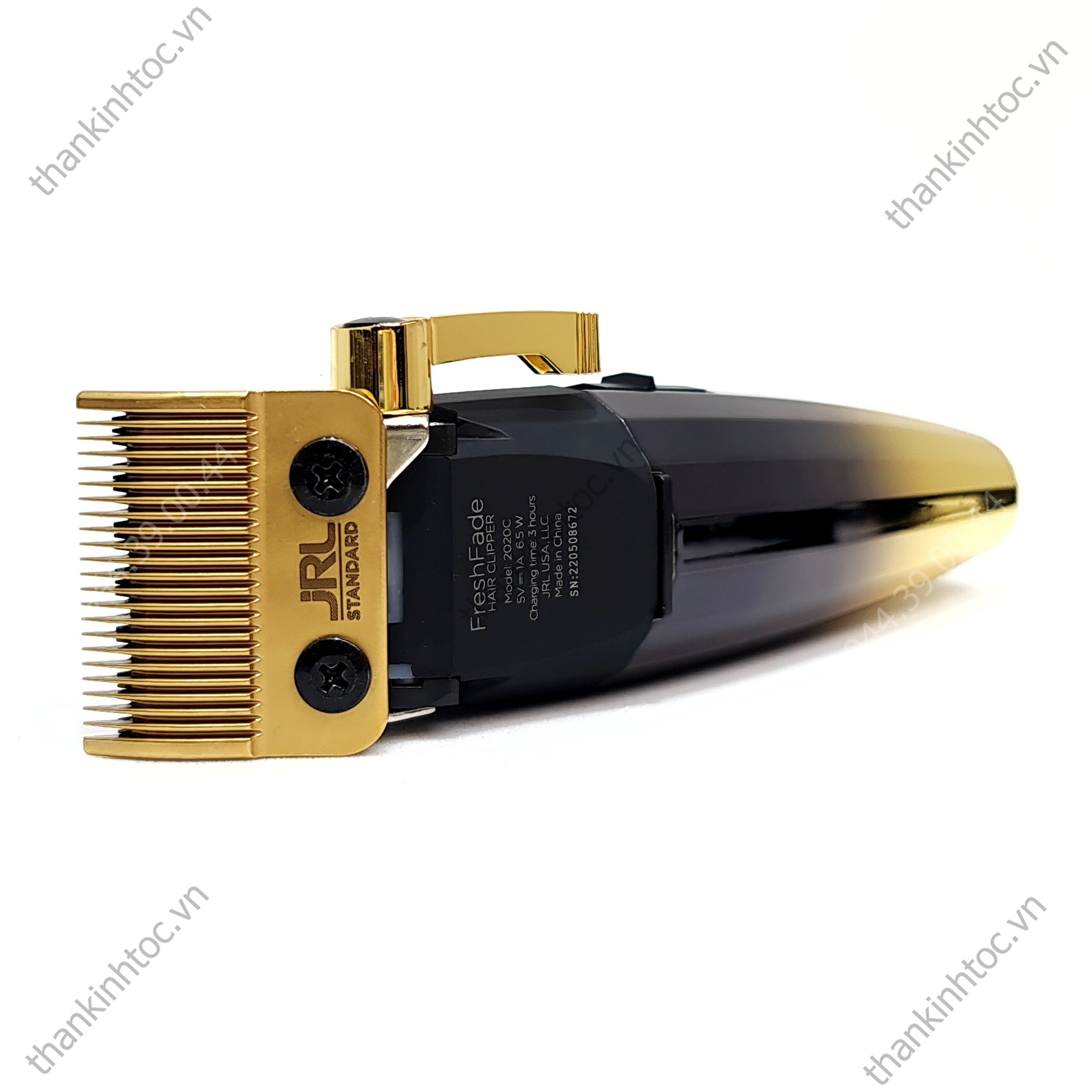 Tông Đơ Pin Lưỡi Đơn JRL Gold chính hãng USA Bản nội địa