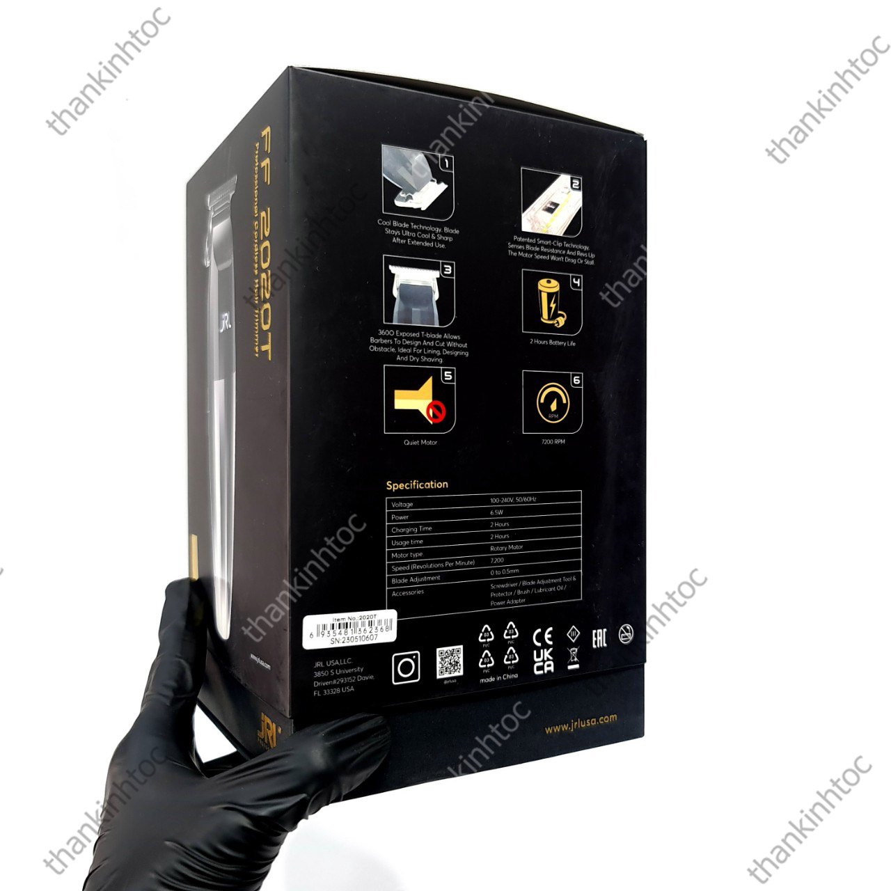 Tông Đơ Viền JRL Crom chính hãng USA