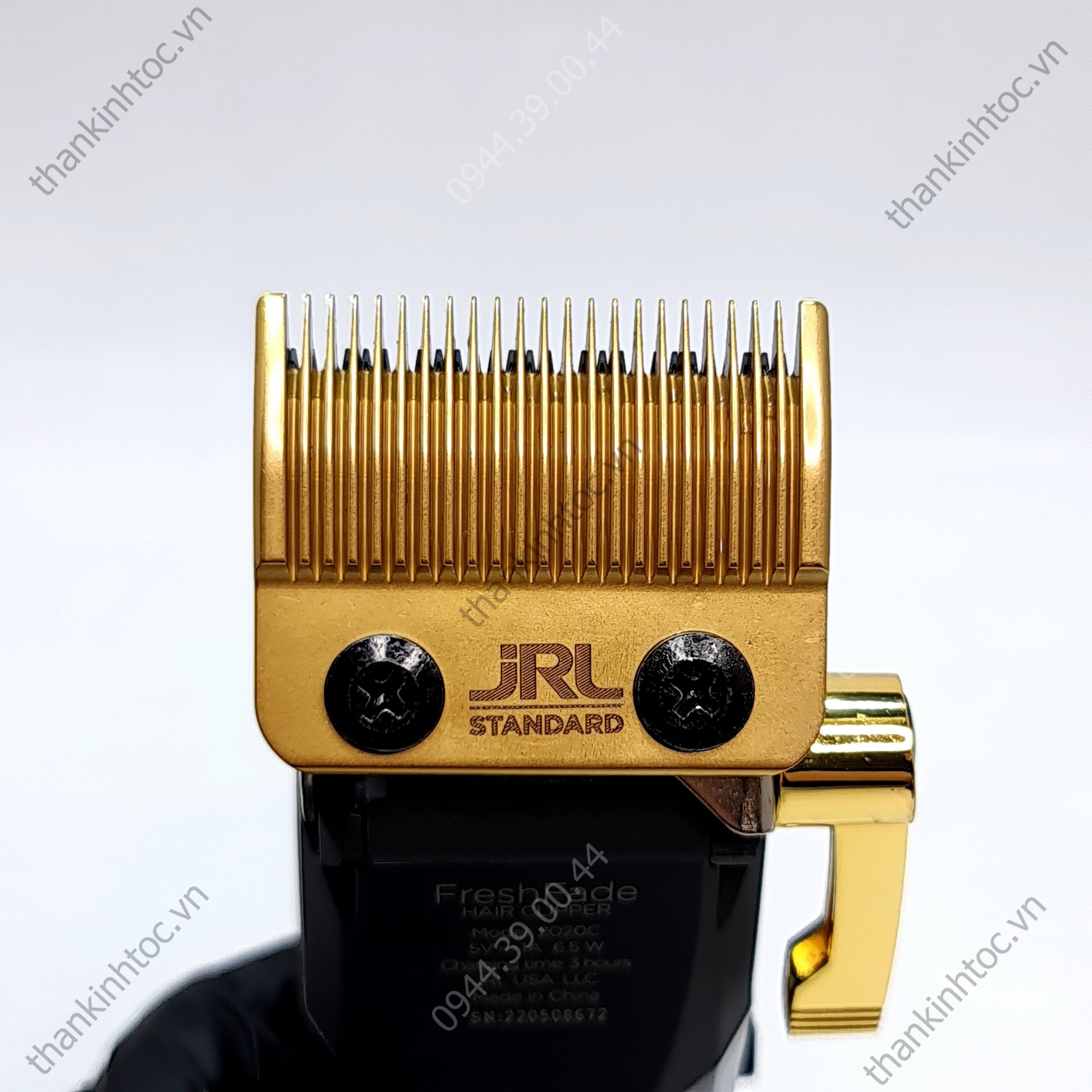 Tông Đơ Pin Lưỡi Đơn JRL Gold chính hãng USA Bản nội địa