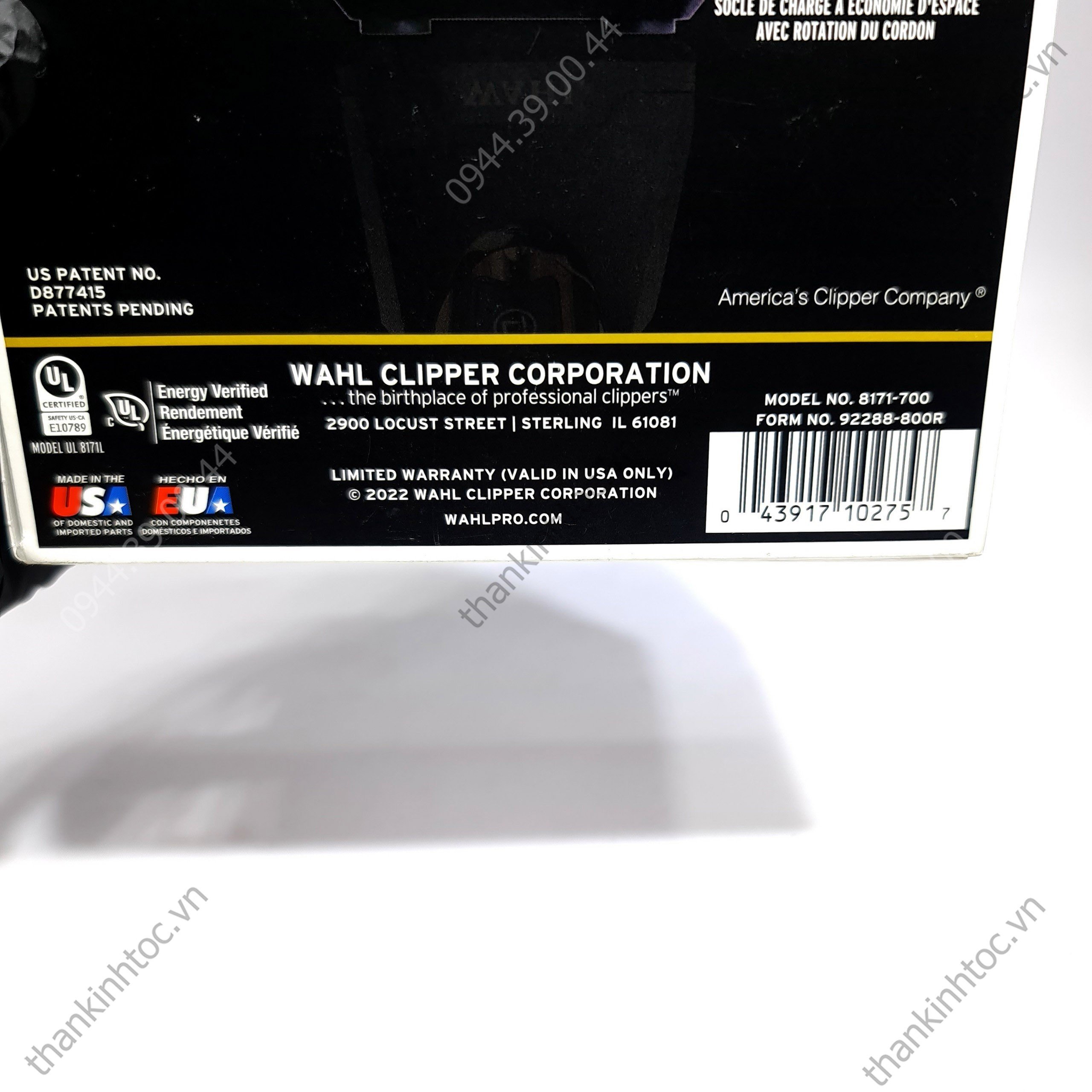 Tông Đơ Viền Wahl Detailer Gold Pro Li Chính Hãng USA