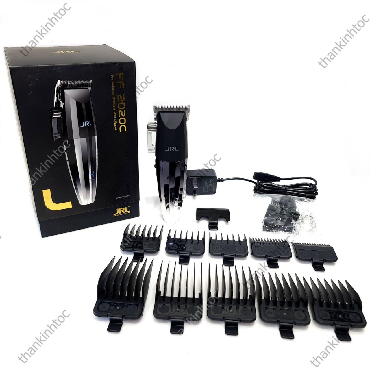 Tông Đơ Pin Lưỡi Đơn JRL Crom Chính hãng USA Bản Nội Địa