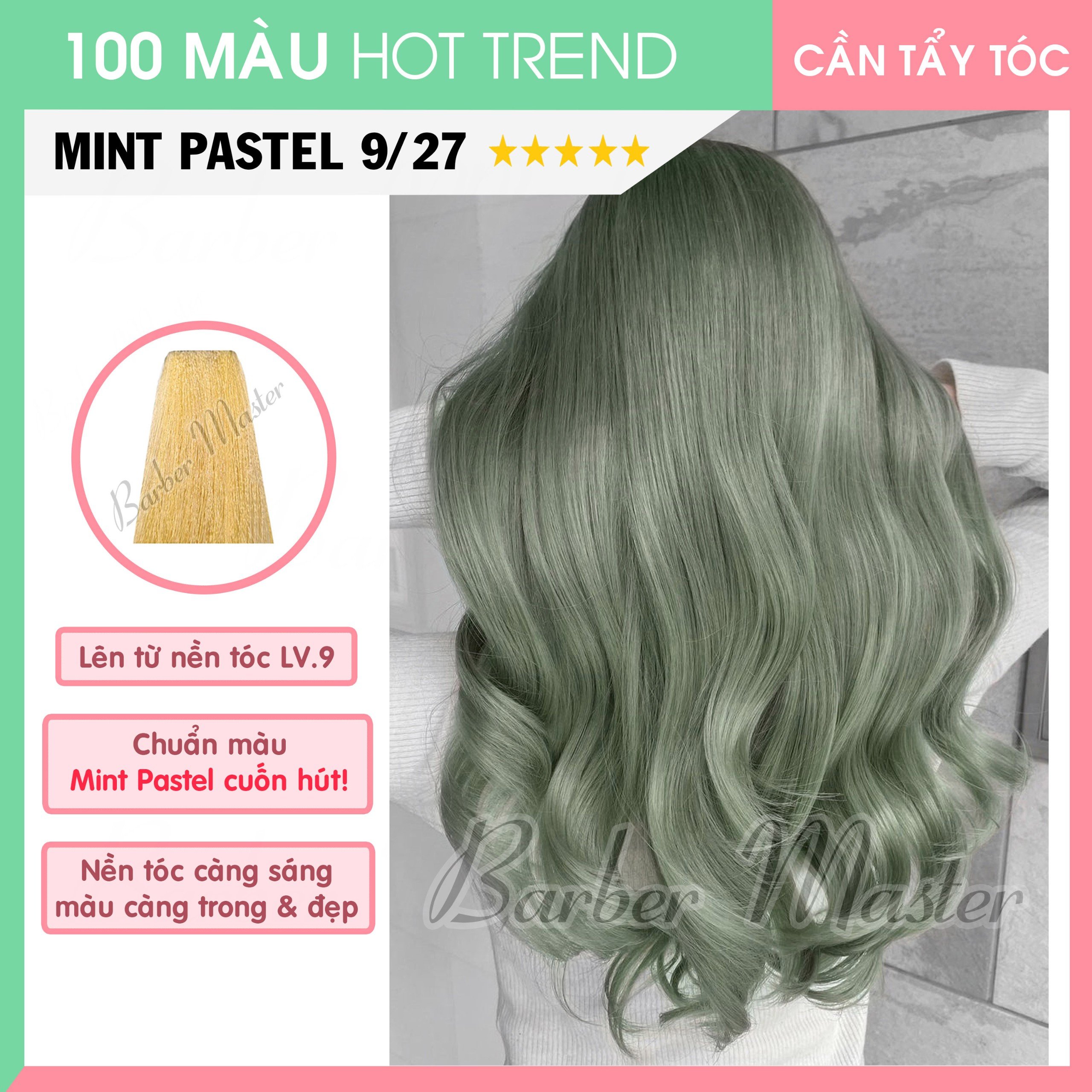 9/27 Mint Pastel - Level 9