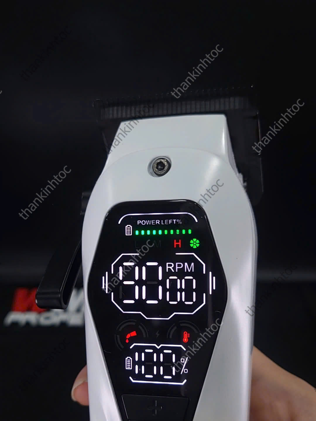 Combo Tông Đơ WMARK NG-7602 Chính Hãng | Tông đơ cắt + Tông đơ viền + Máy cạo khô