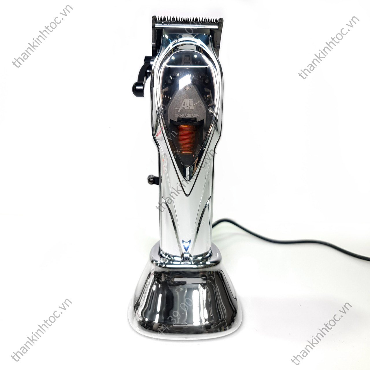 Tông Đơ Pin Lưỡi Đơn S | C NASA Silver DLC Super Motor