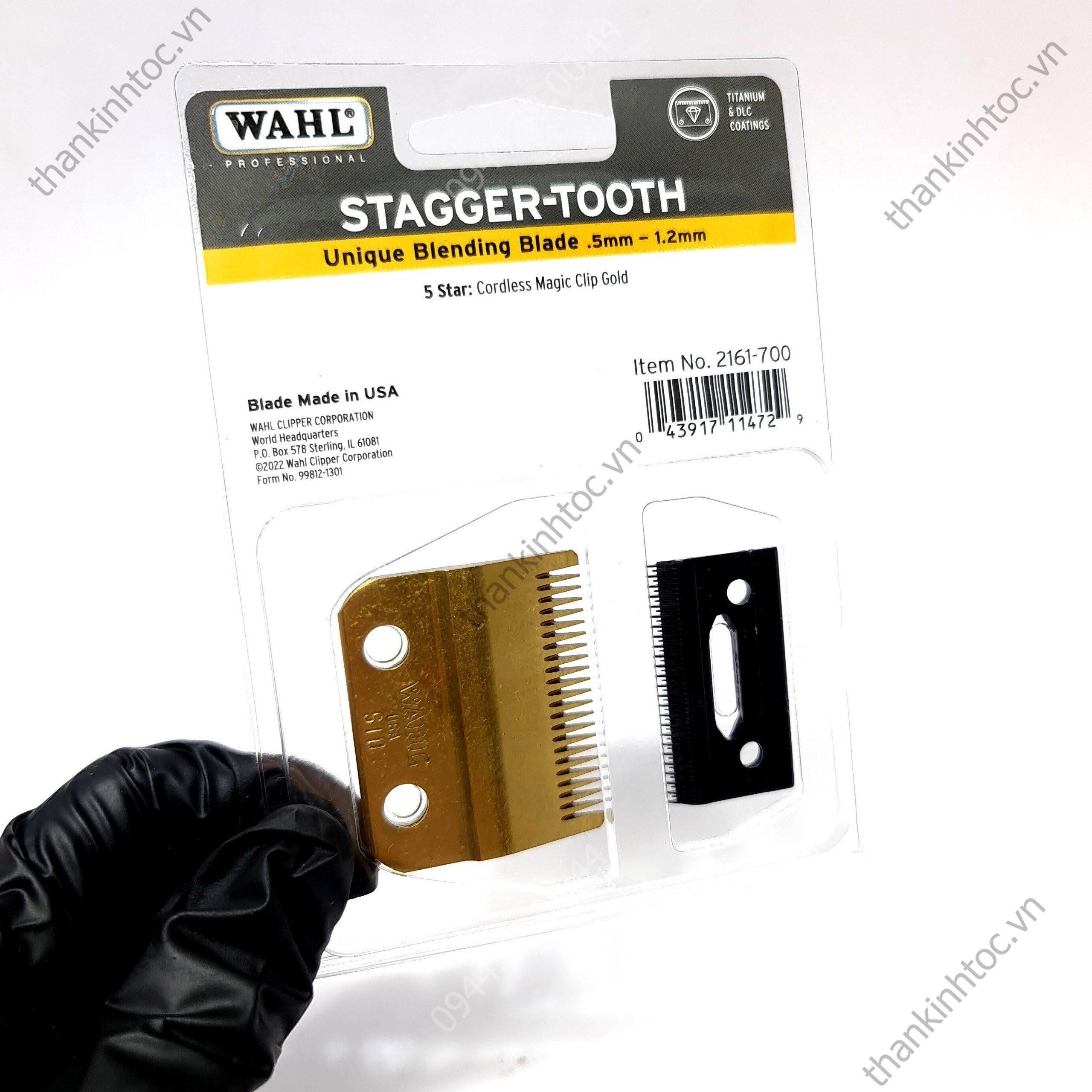 Lưỡi Kép USA Magic Gold Chính Hãng WAHL