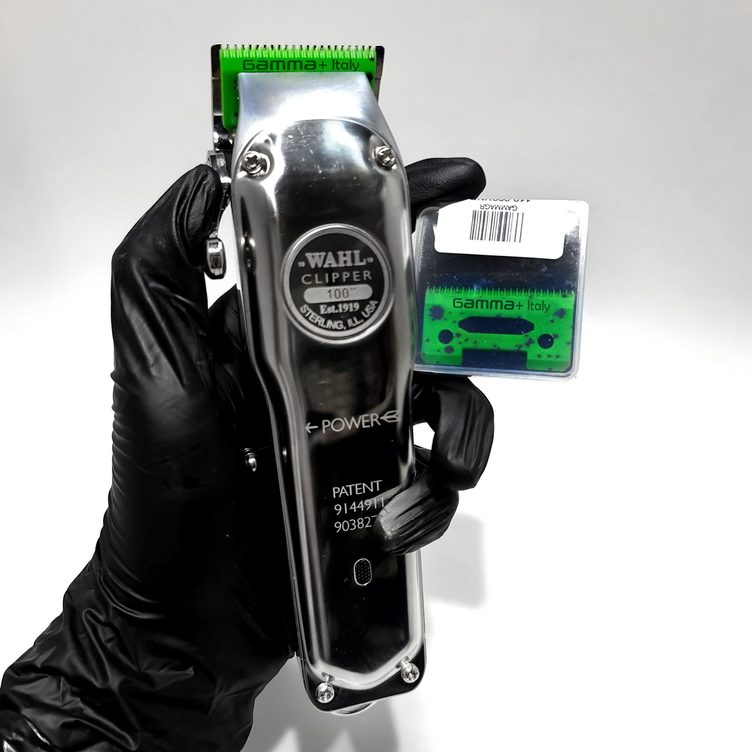 Lưỡi kép sứ trên Gamma+ color Giảm nóng siêu bén