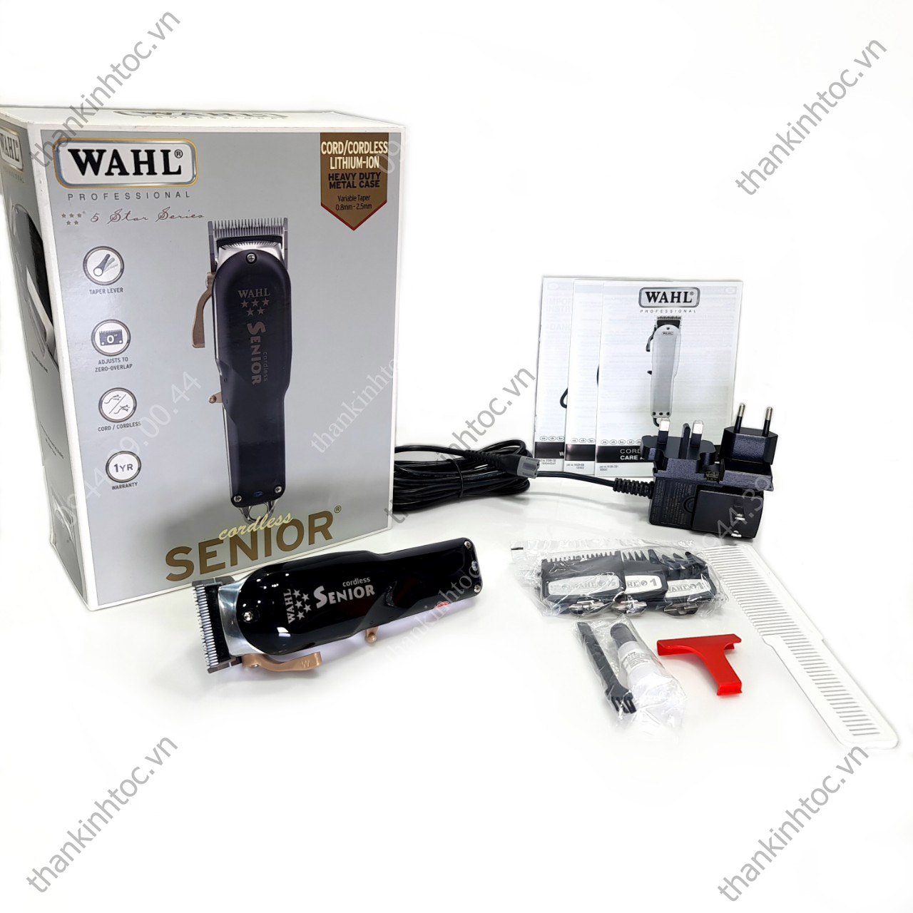 Tông đơ pin lưỡi đơn Wahl Senior Chính hãng USA Bản quốc tế
