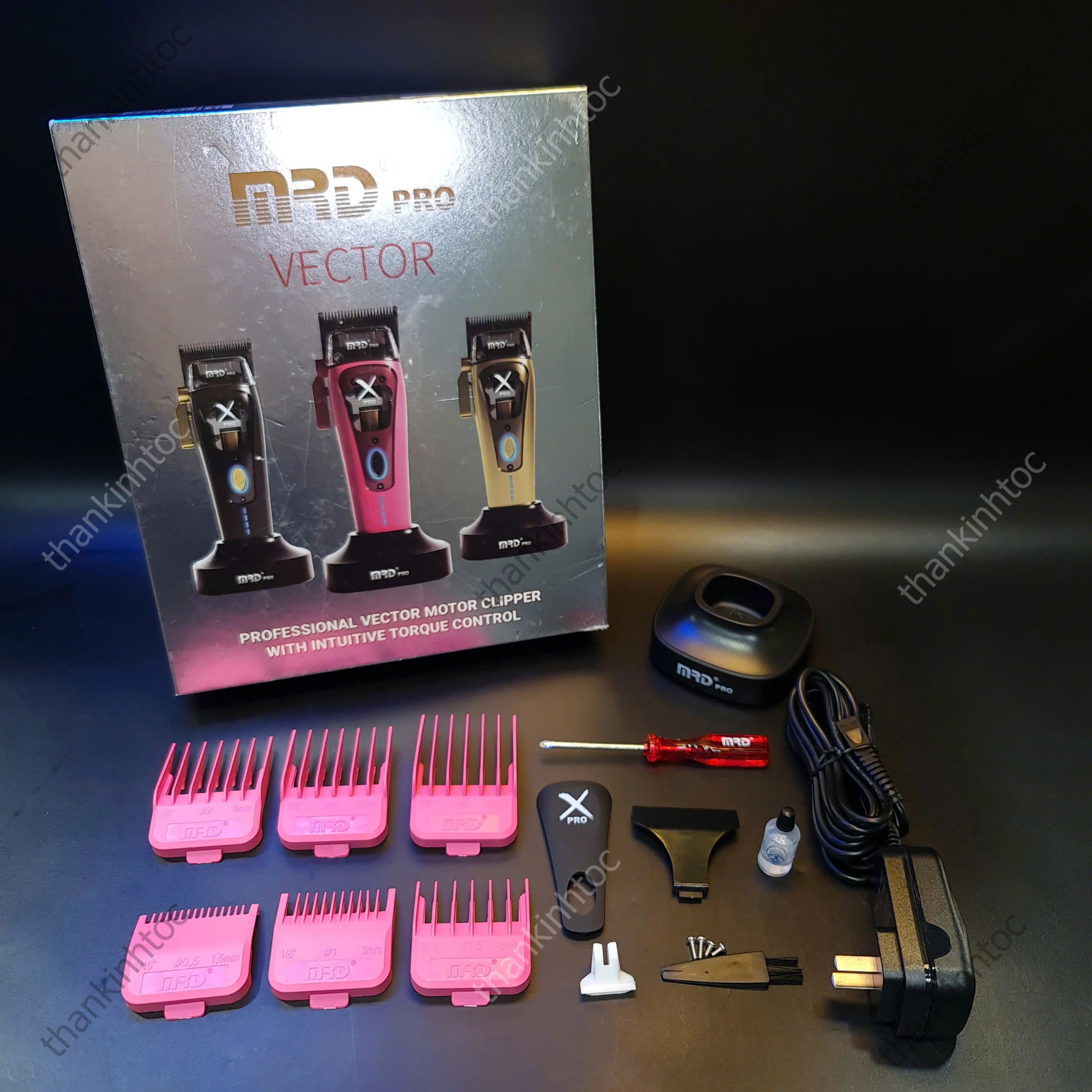 Tông Đơ Từ Tính MRD King X-PRO Metal Edition HC-999C Chính Hãng