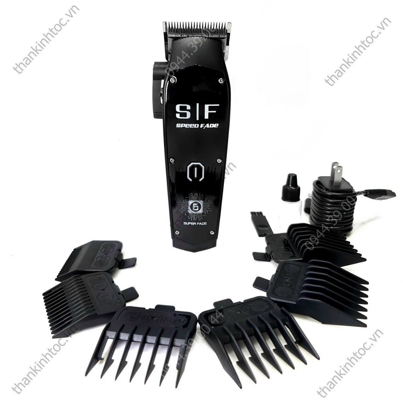 Tông Đơ Pin SF Pro SC02 Black Chính Hãng