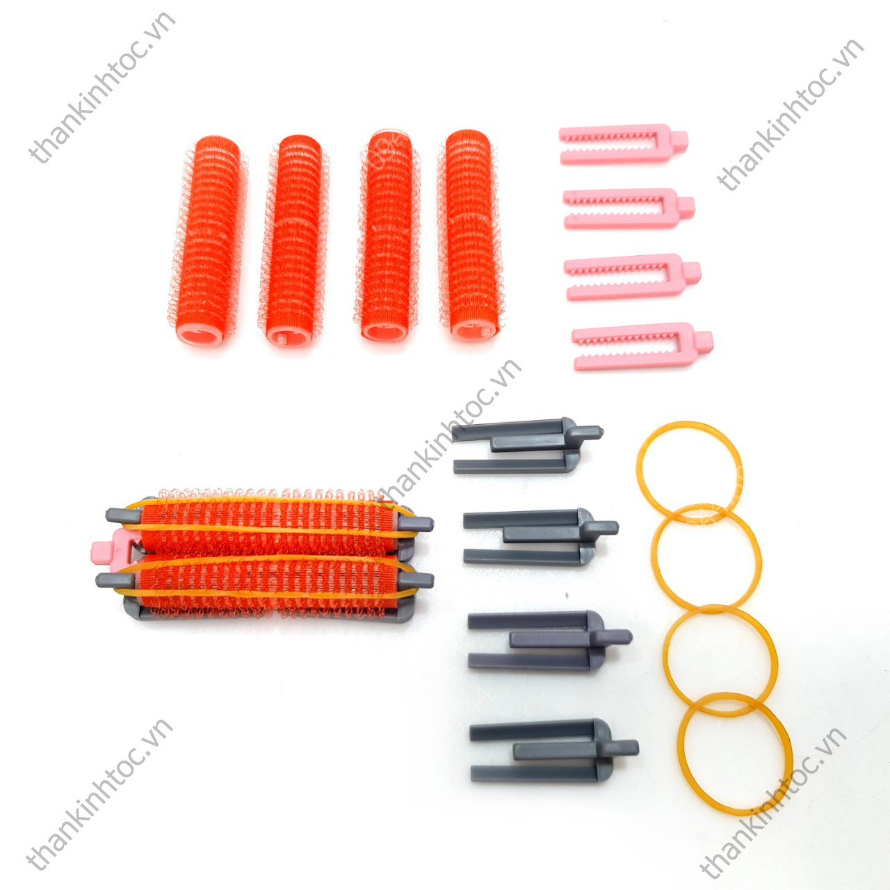 Bộ Dụng Cụ Uốn Phồng Mái, Chân Tóc Chuyên Nghiệp