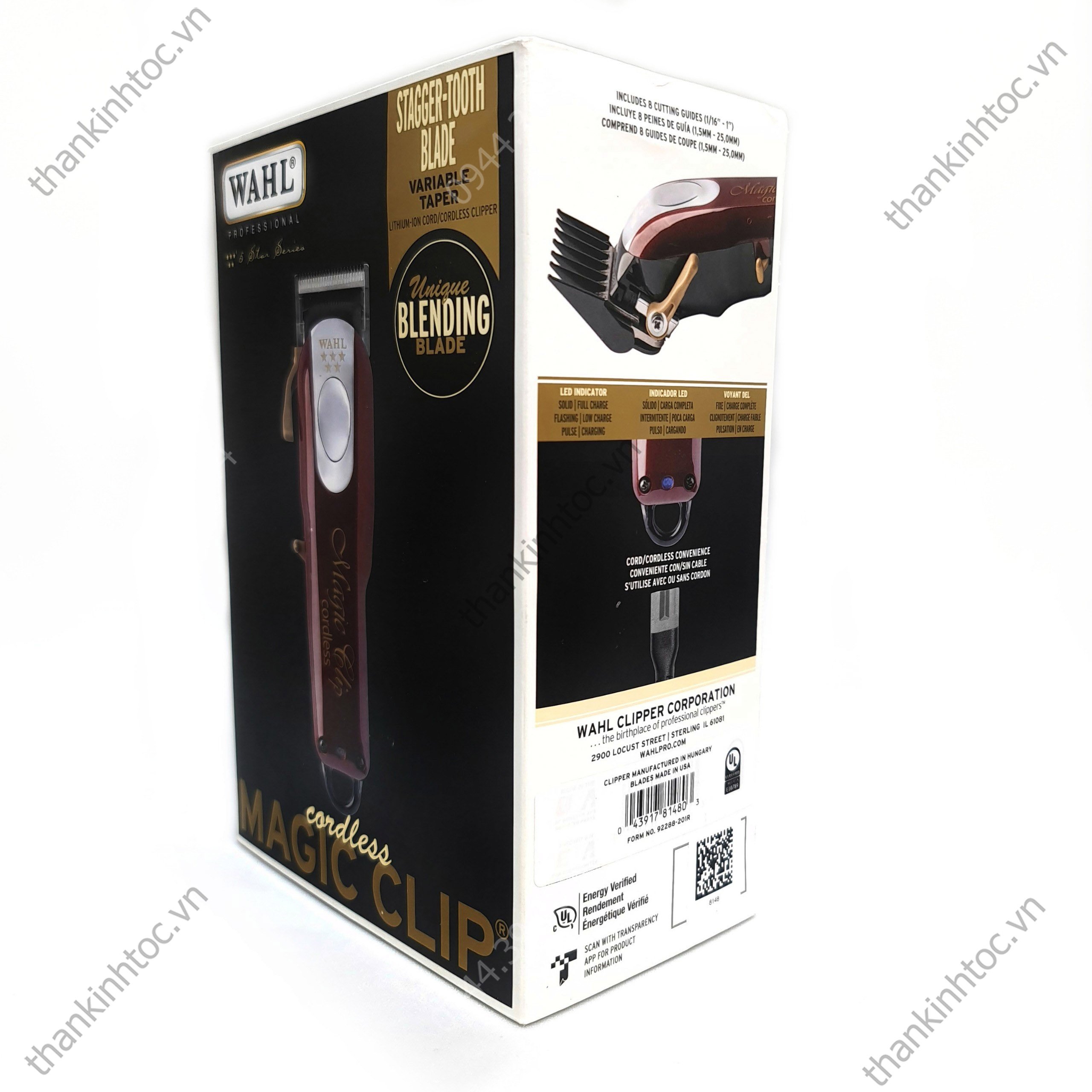 Tông đơ pin lưỡi kép WAHL Magic clip Chính hãng USA Bản nội địa