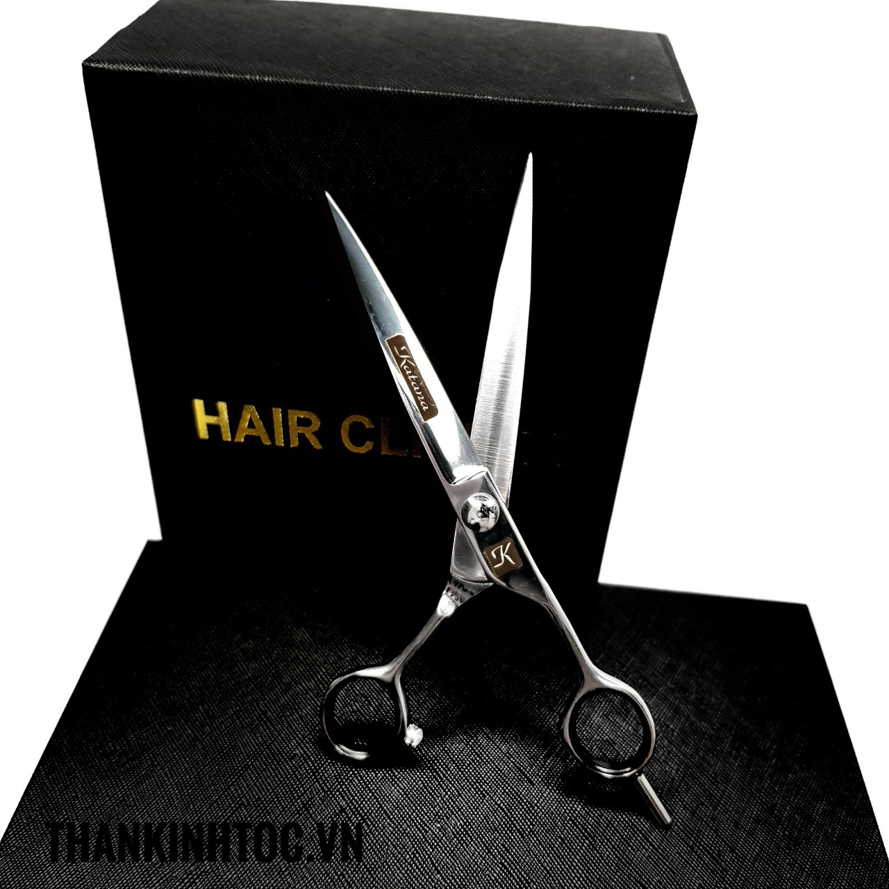 Kéo Mũi nhọn 7.0  Chuyên cắt & Vành viền tai KataPro C77