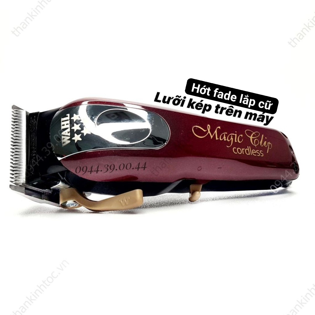 Tông đơ pin lưỡi kép WAHL Magic clip Chính hãng USA Bản nội địa