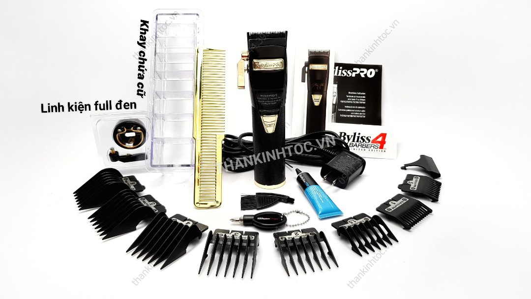 Tông đơ pin lưỡi đơn Babyliss PRO BLACK Chính hãng USA