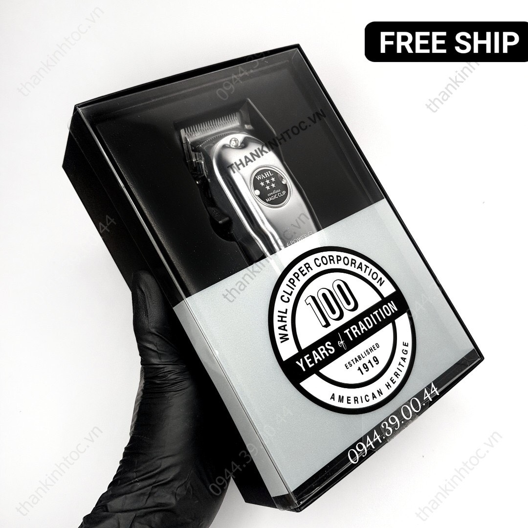 Tông đơ pin lưỡi kép MAGIC CLIP METAL chính hãng USA Bản nội địa