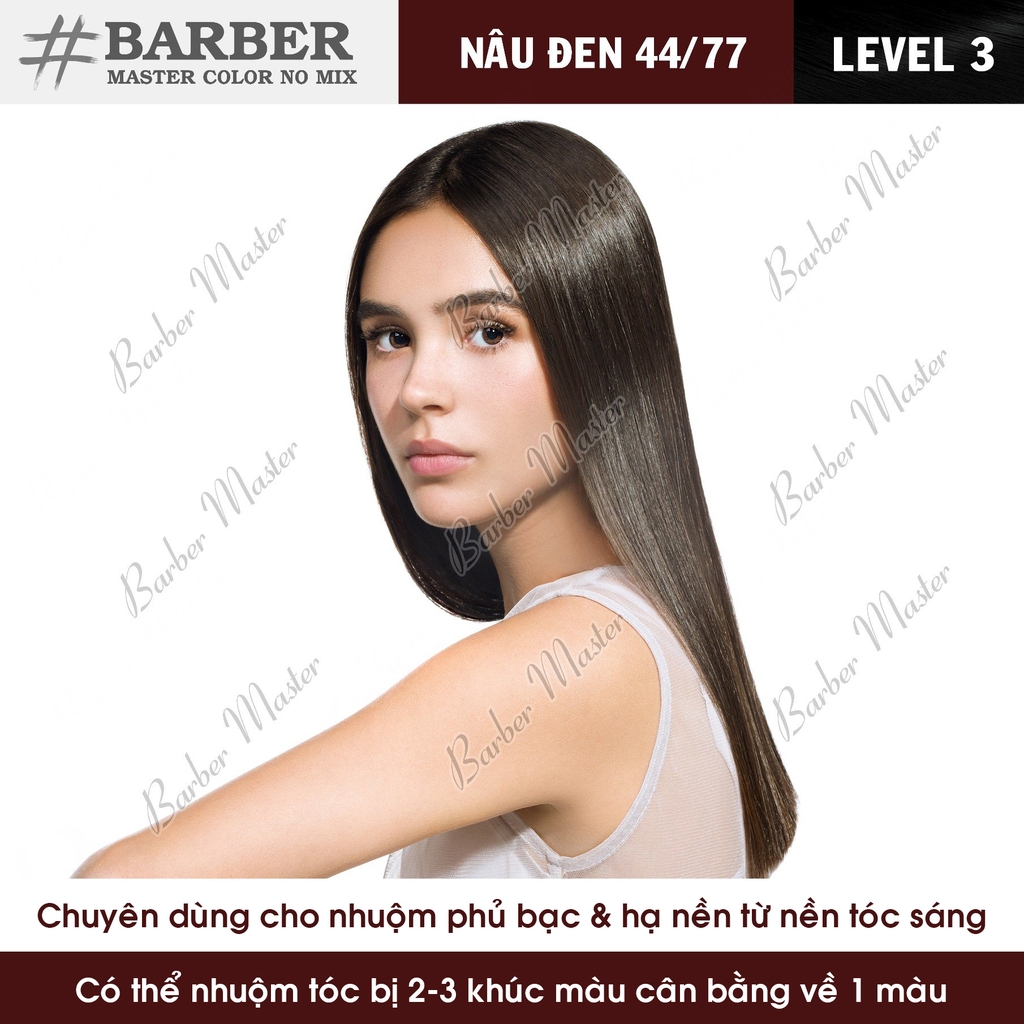 Bộ 14 màu nhuộm dành cho tóc bị 2-3 khúc màu về đều 1 màu