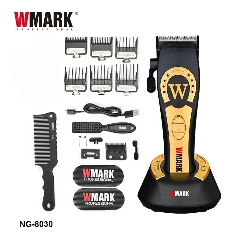 Tông Đơ Pin Lưỡi Đơn Wmark NG-8030 Chính Hãng