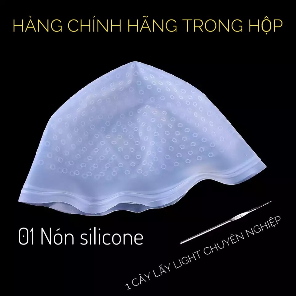 NÓN LẤY LIGHT SILICON TẨY NHUỘM CHÍNH HÃNG