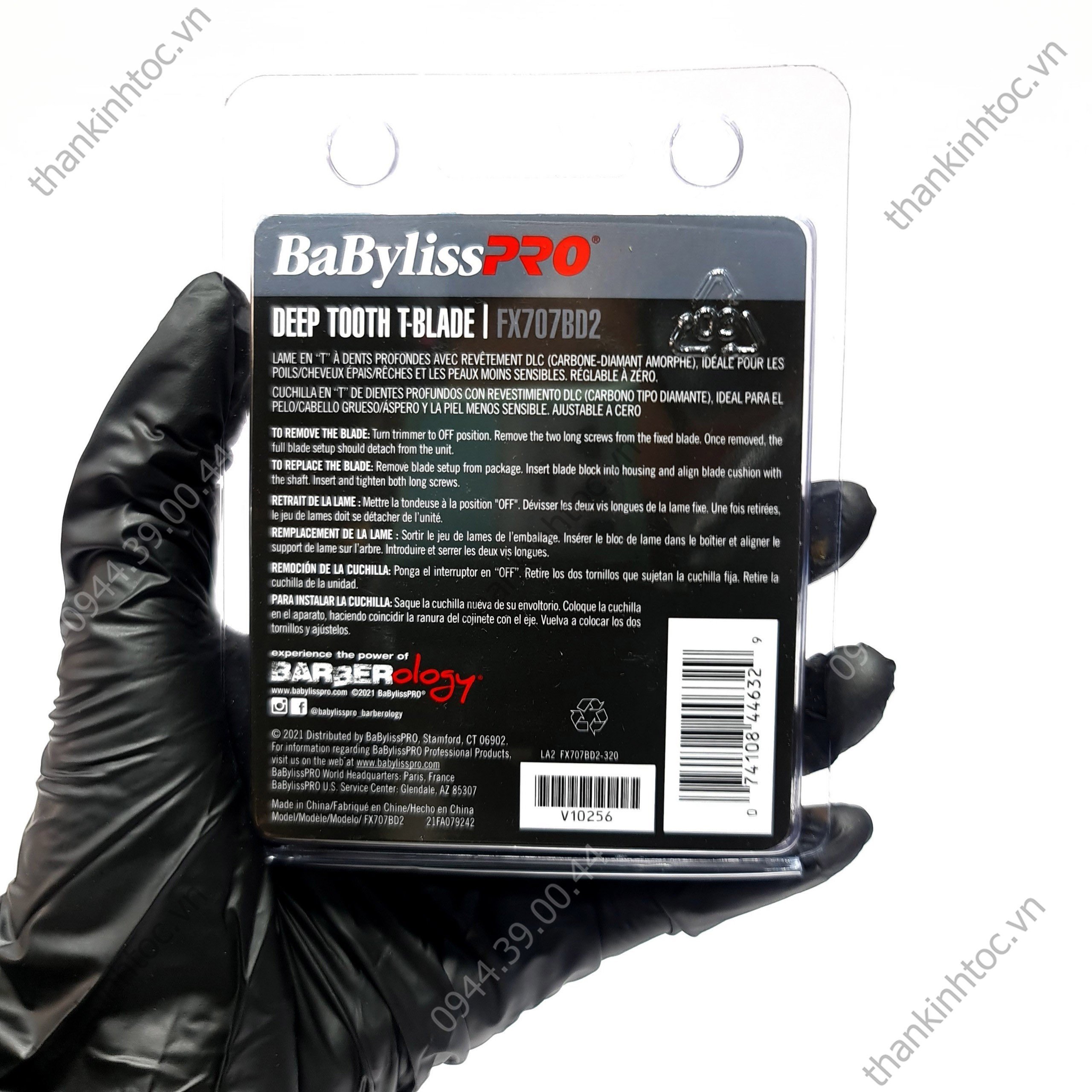 Lưỡi Viền Babyliss Black DLC Chính Hãng USA