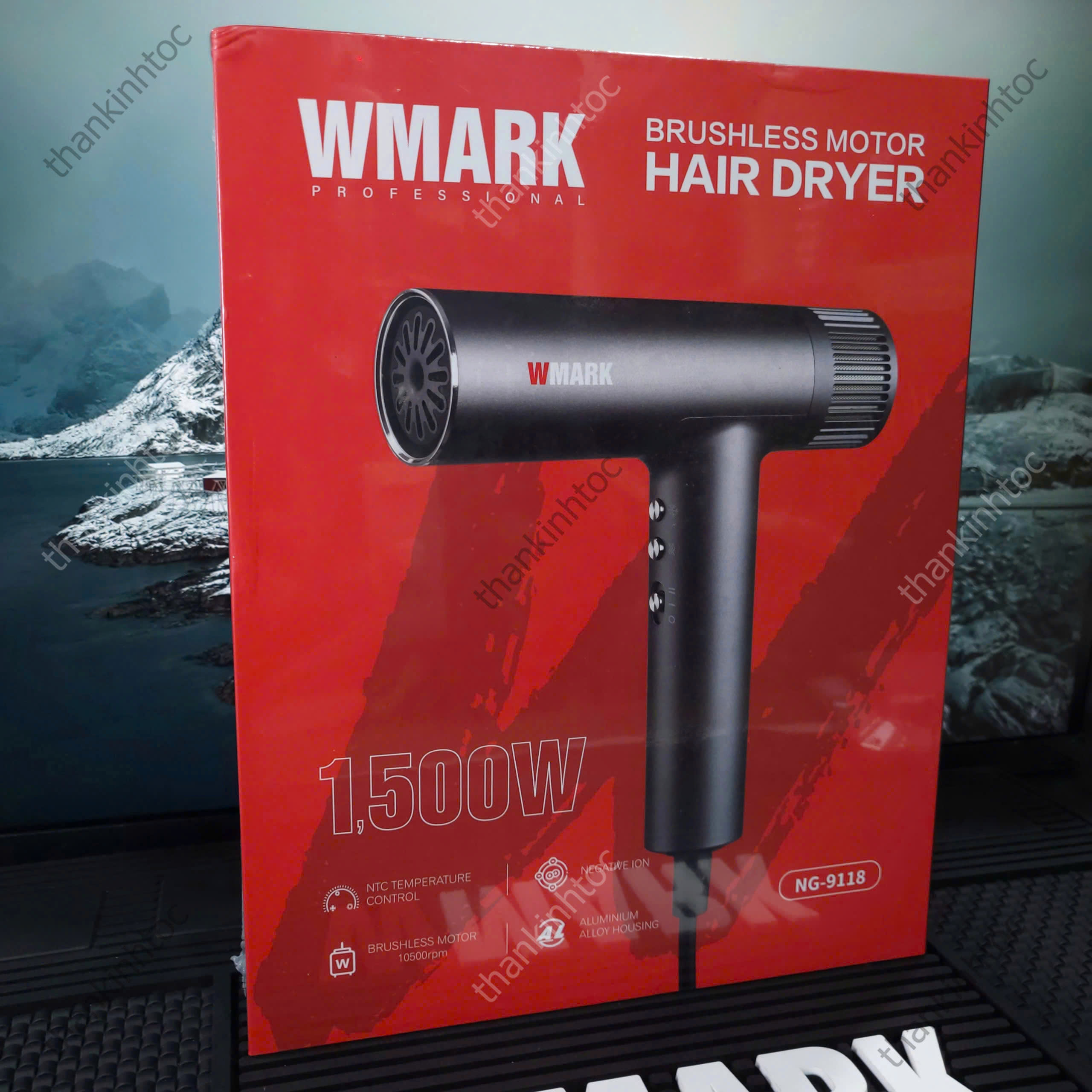 Máy Sấy Tóc WMARK NG-9118 Động Cơ Không Chổi Than Chính Hãng