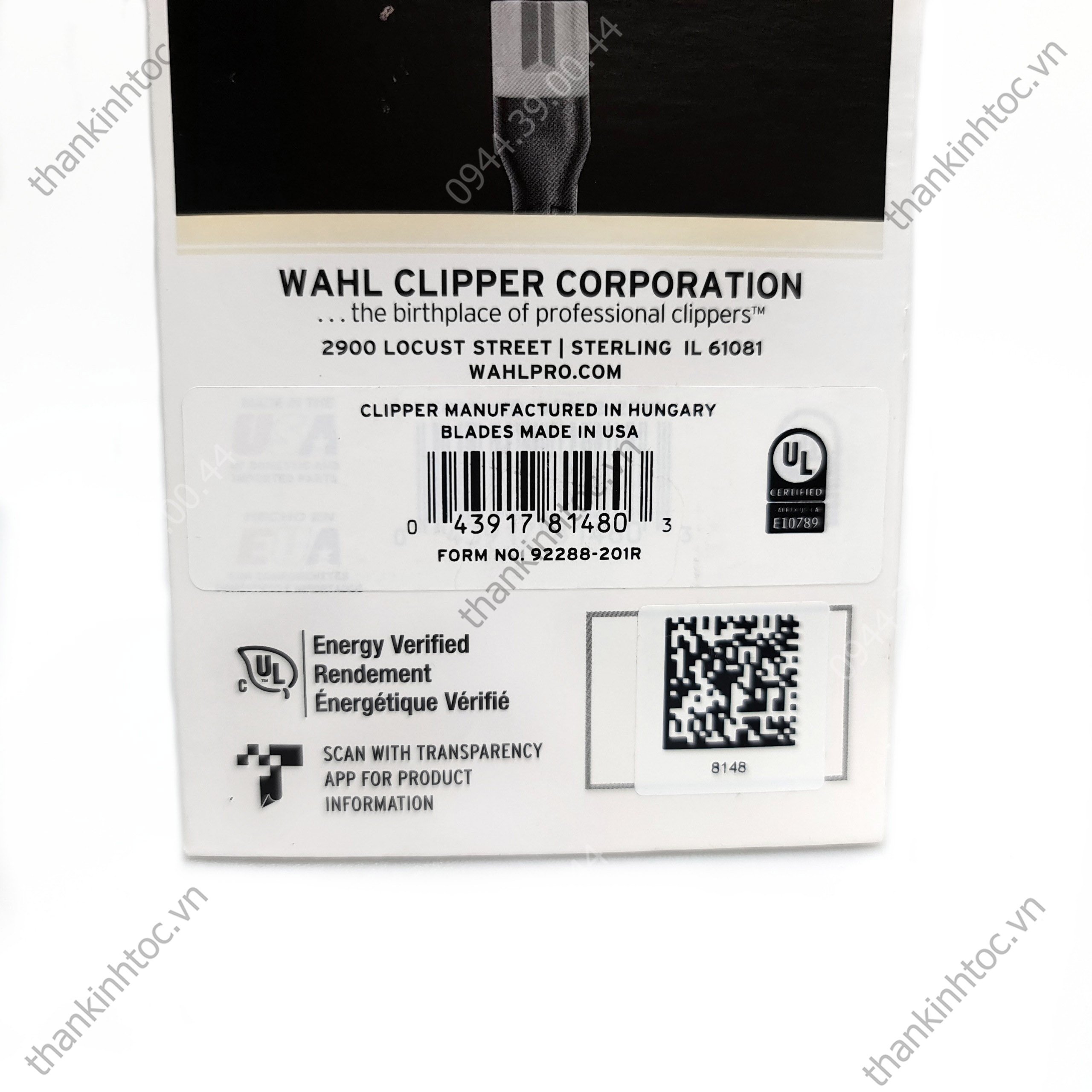 Tông đơ pin lưỡi kép WAHL Magic clip Chính hãng USA Bản nội địa