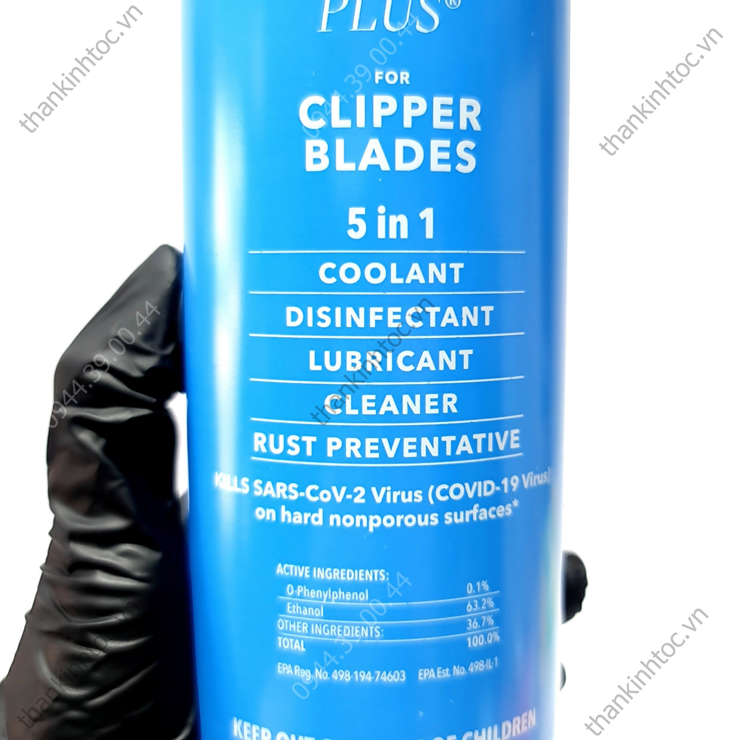 Bình xịt mát lưỡi Andis Cool Care Chính hãng USA