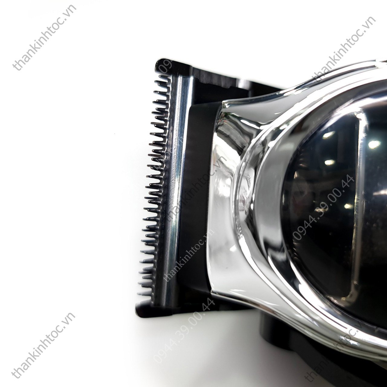 Tông Đơ Pin Lưỡi Đơn S | C NASA Silver DLC Super Motor