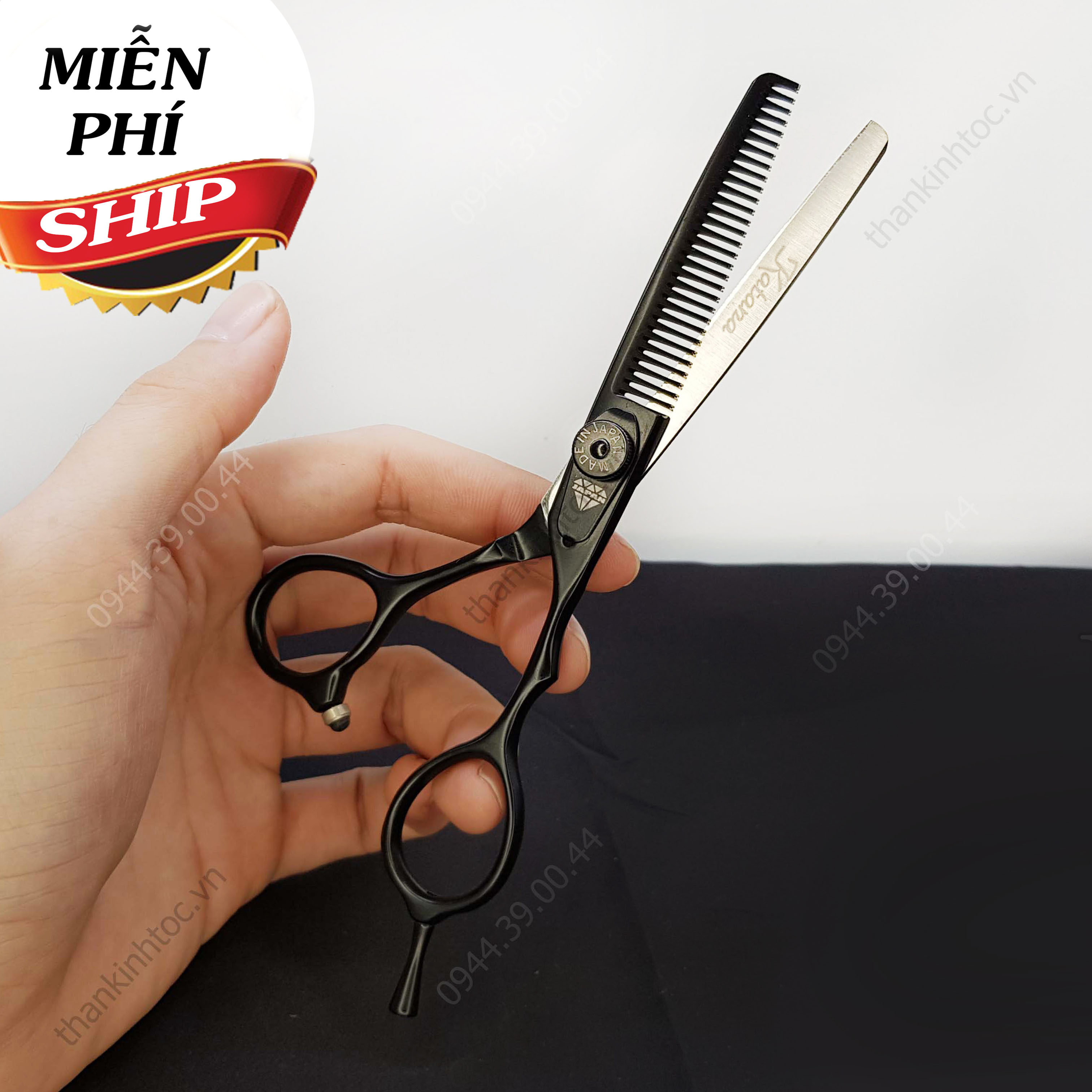 Kéo tỉa KataPro M4 đen chuyên nghiệp 6.0