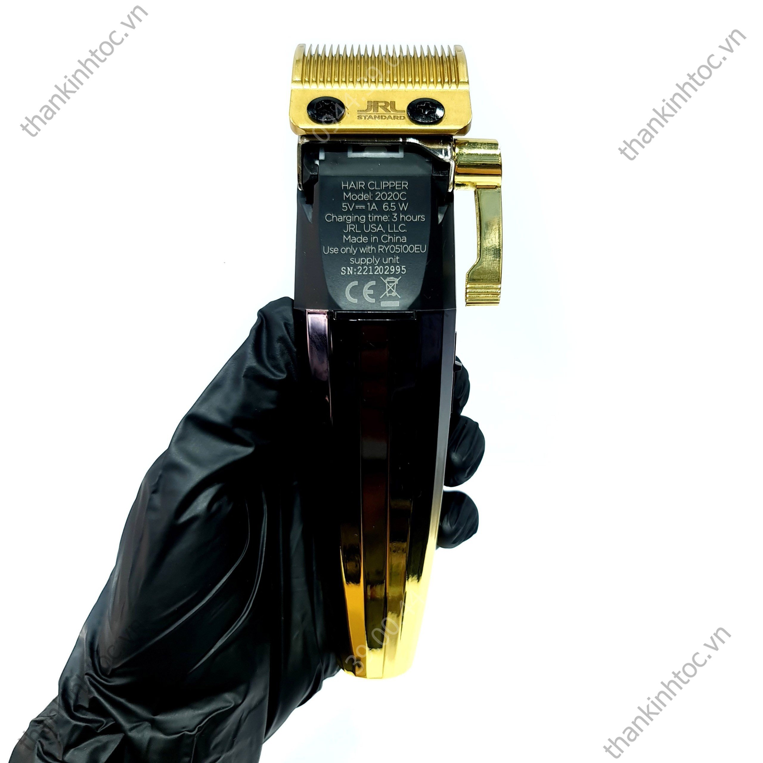 Tông Đơ Pin Lưỡi Đơn JRL Gold chính hãng USA Bản nội địa