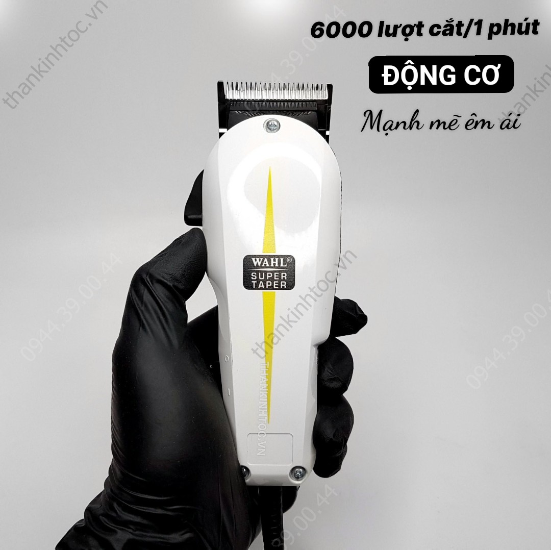 Tông đơ điện lưỡi đơn WAHL TAPER WHITE chính hãng USA Bản quốc tế 220V