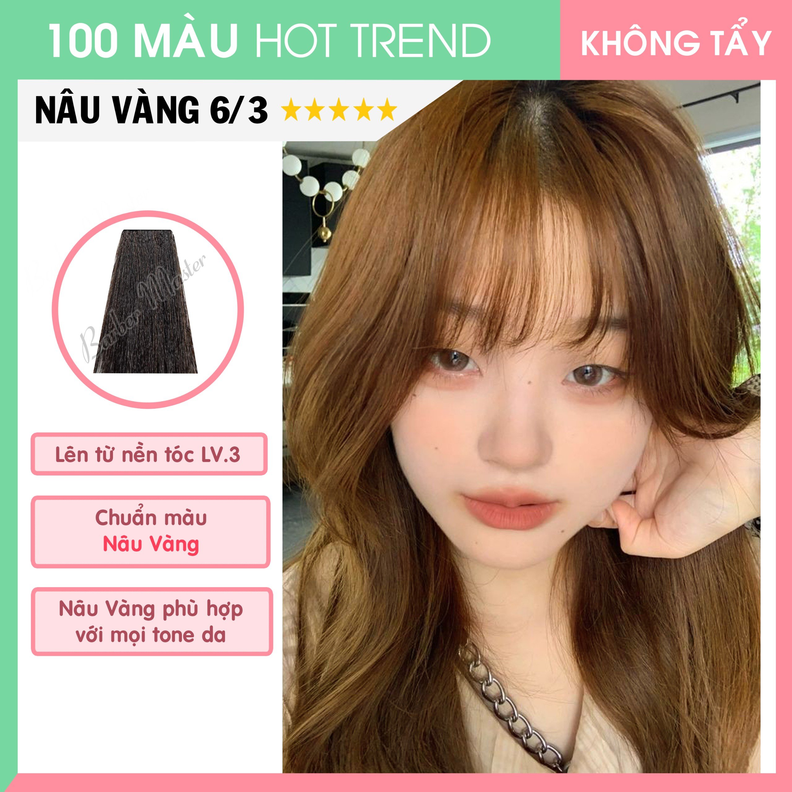 6/3 Nâu Vàng Vừa - Level 3