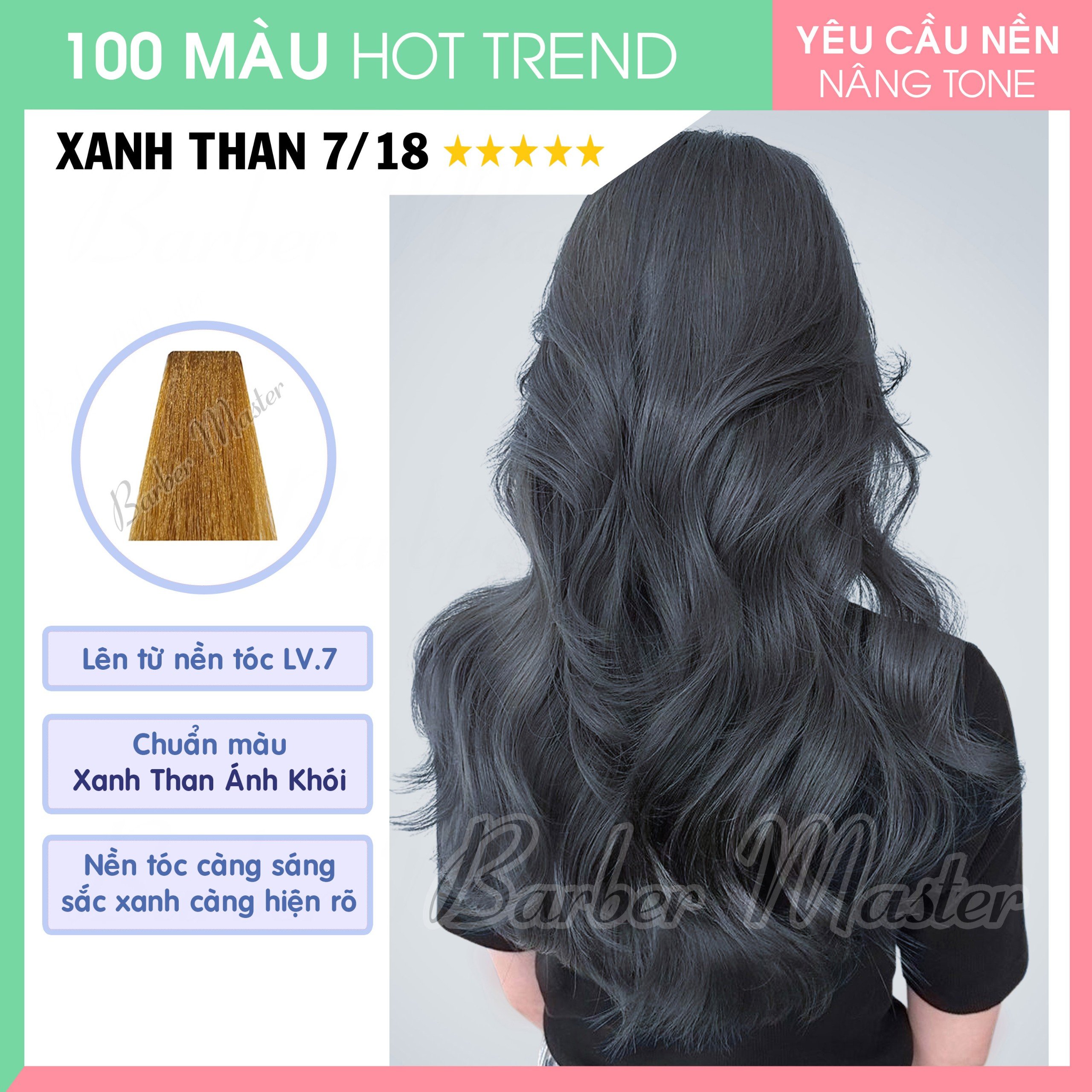 7/18 Xanh Than - Level 7