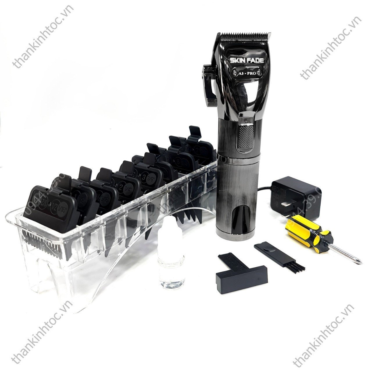 Tông Đơ Pin Lưỡi Kép SF A3 Platinum Chính Hãng