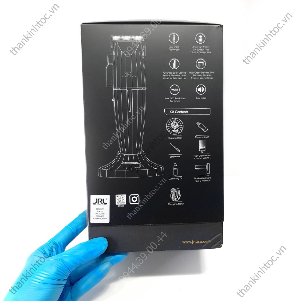 Tông Đơ Pin JRL ONYX Chính Hãng Usa