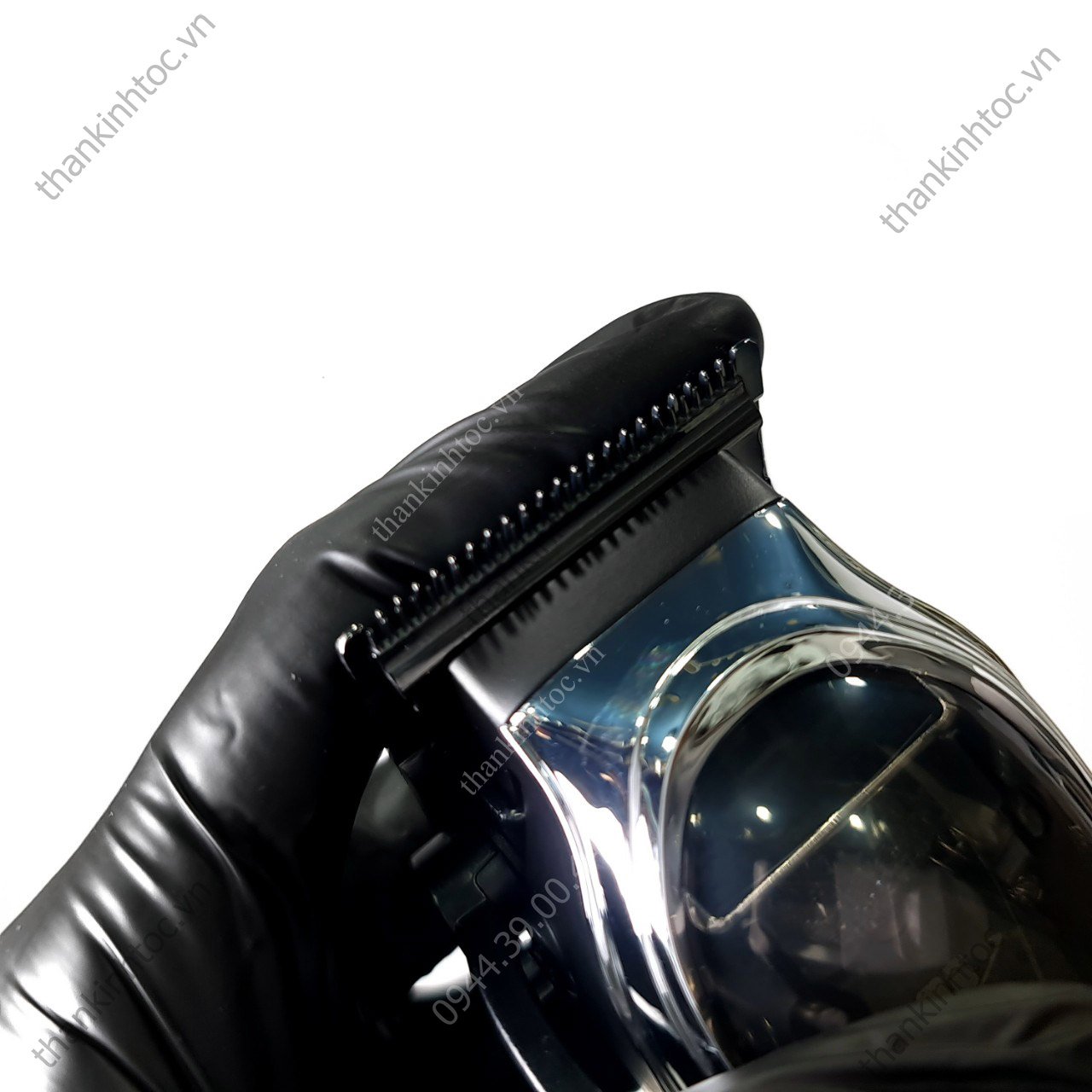 Tông Đơ Pin Lưỡi Đơn S | C NASA Silver DLC Super Motor