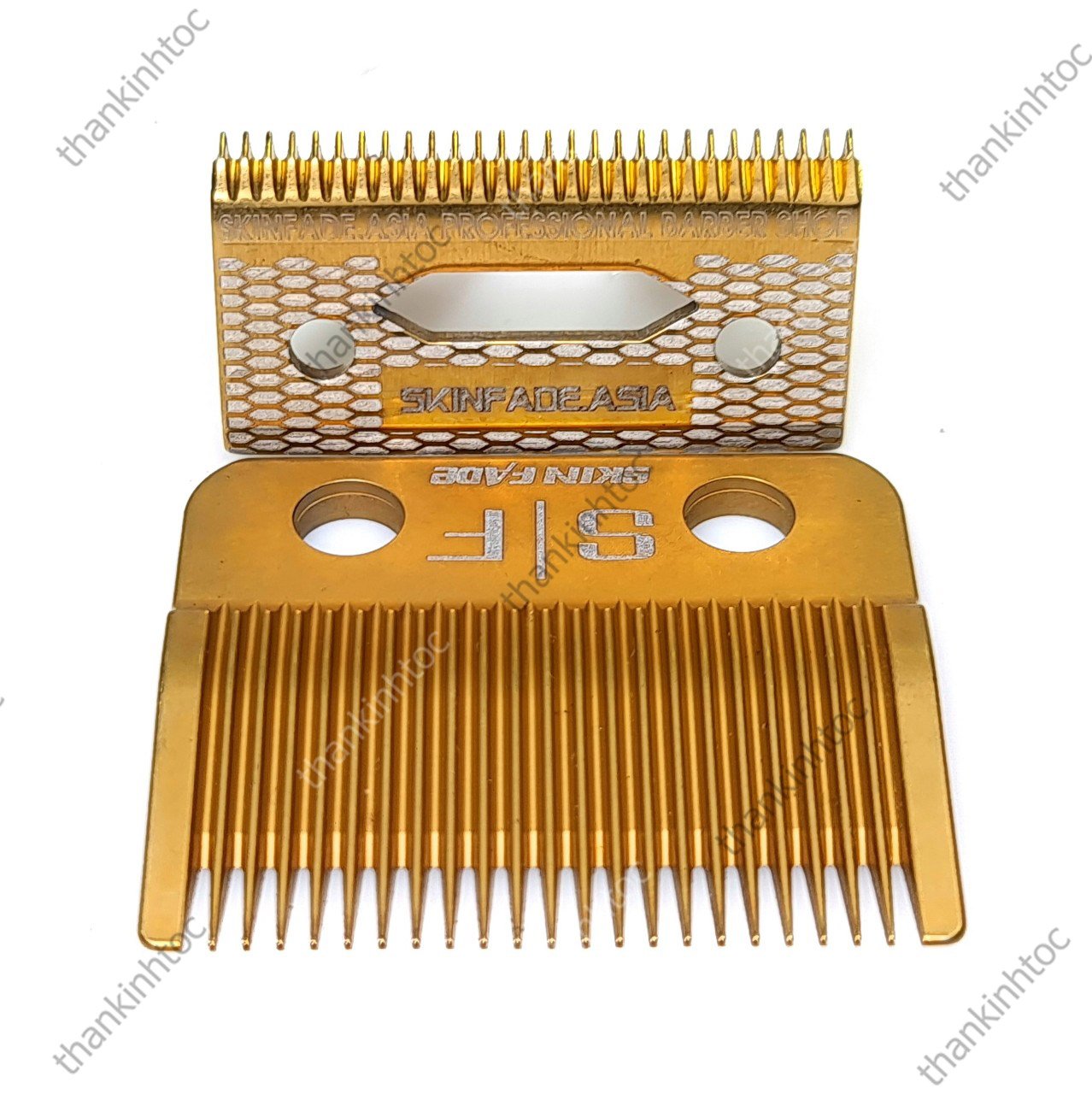 Bộ Lưỡi Đơn Đa Năng SF Pro Gold Chuyên Hớt Lược Hỗ Trợ Fade Chính Hãng