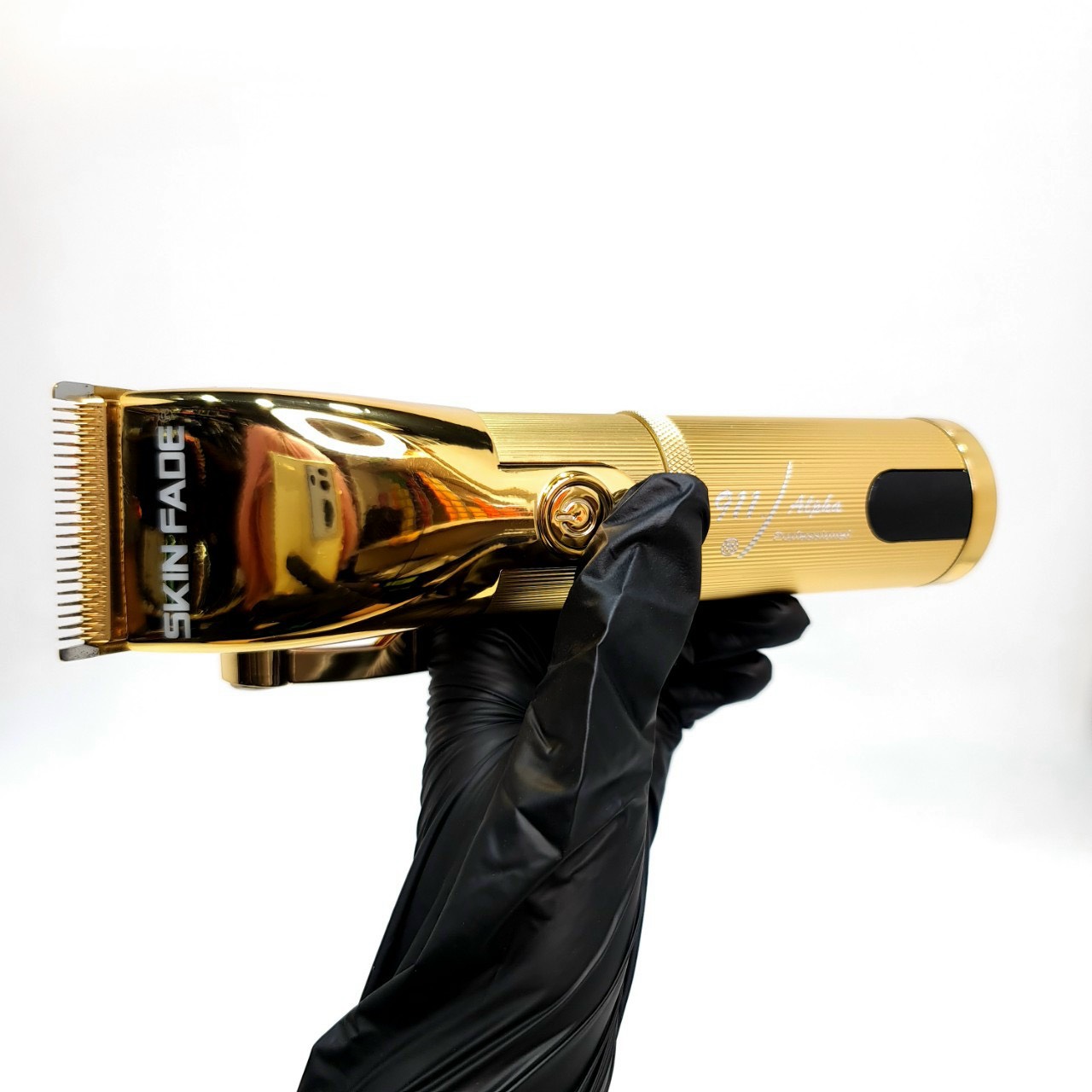 Tông đơ pin Lưỡi kép 911 Gold Chính hãng