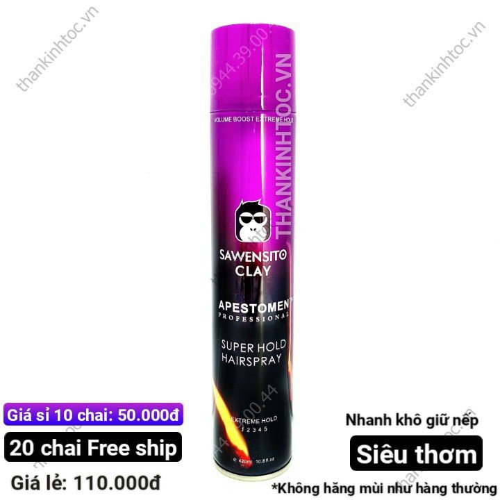 Gôm xịt SAWENSITO 420ml