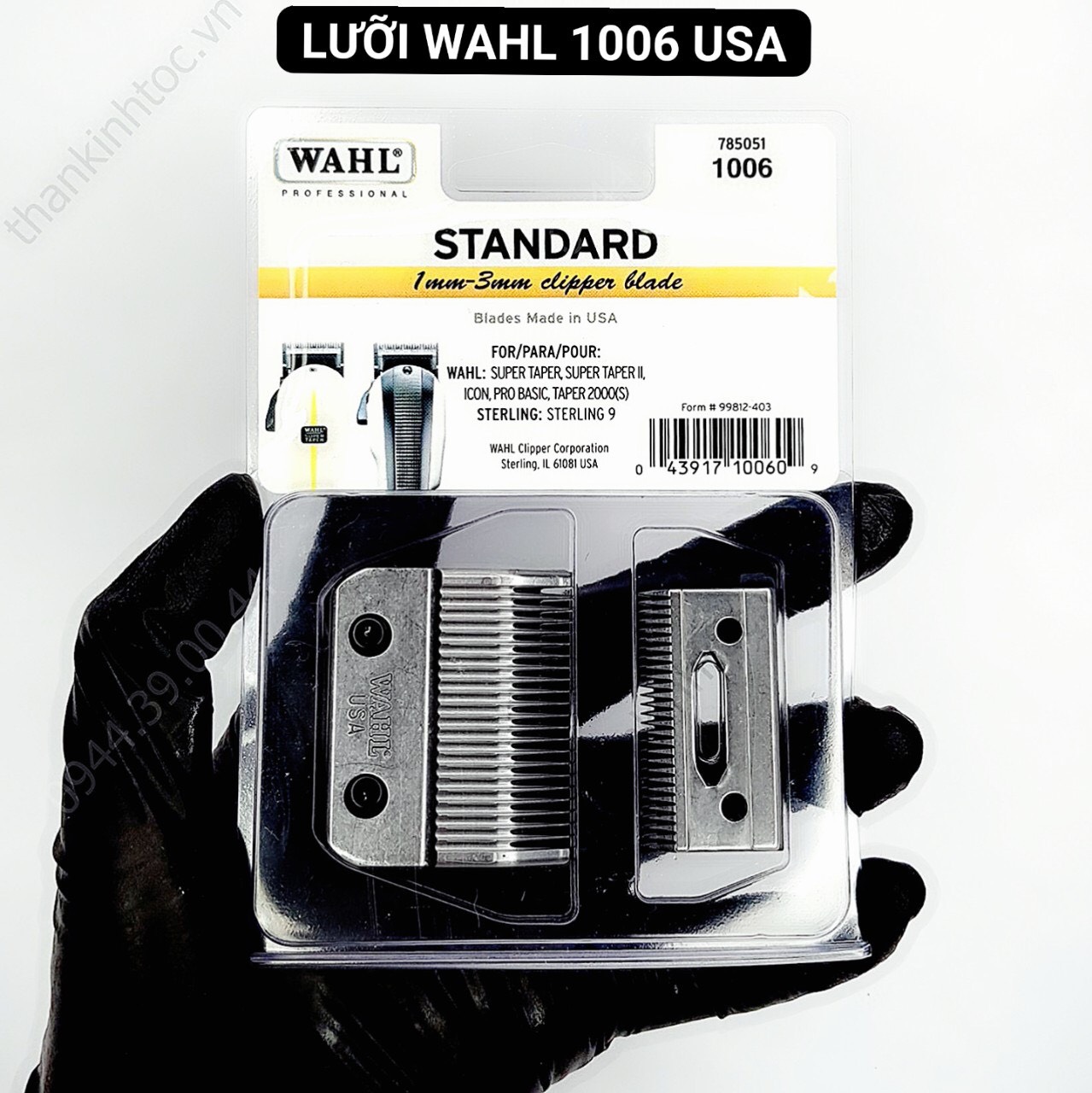 Lưỡi đơn USA WAHL 100 Chính hãng WAHL