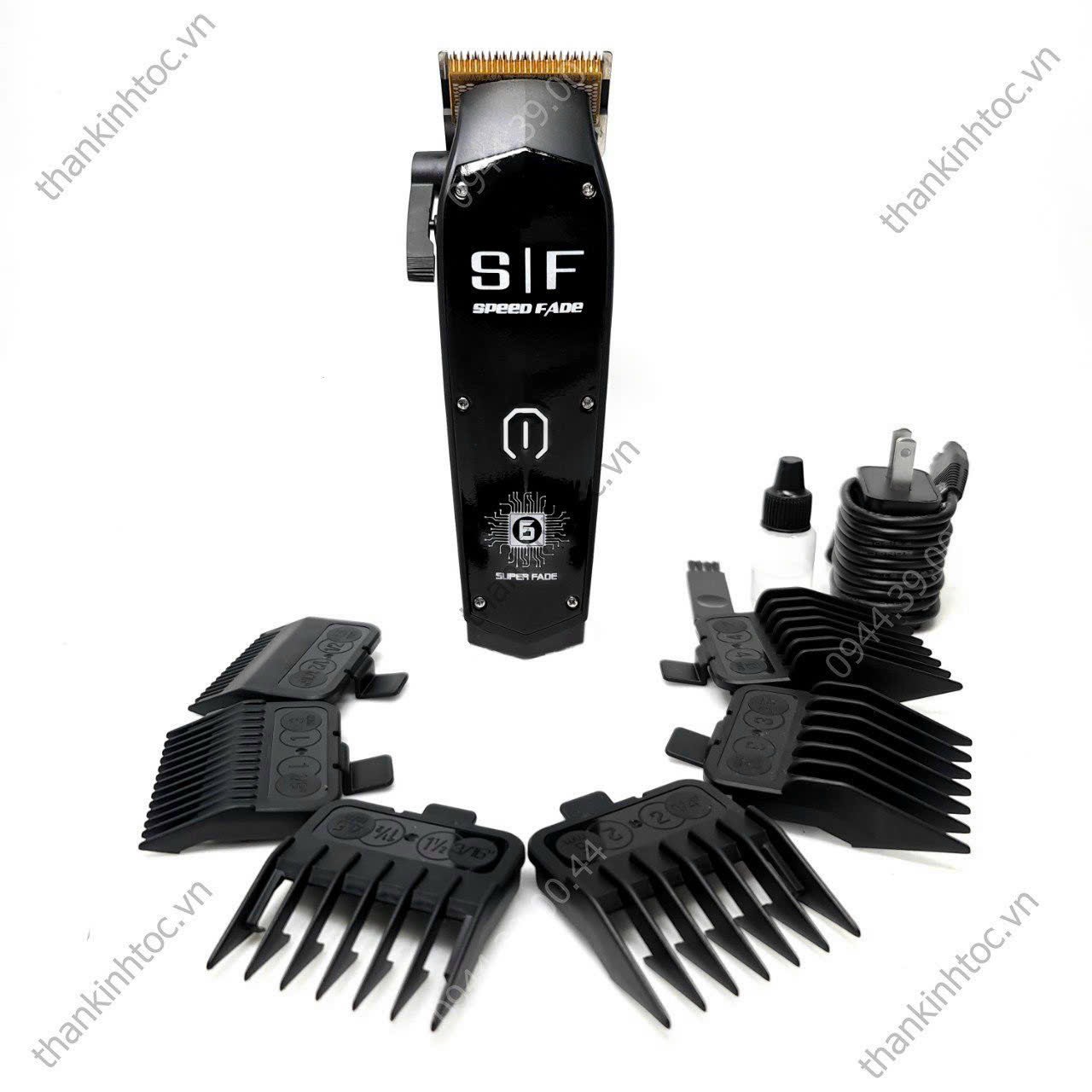 Tông Đơ Pin SF Pro SC02 Black Chính Hãng