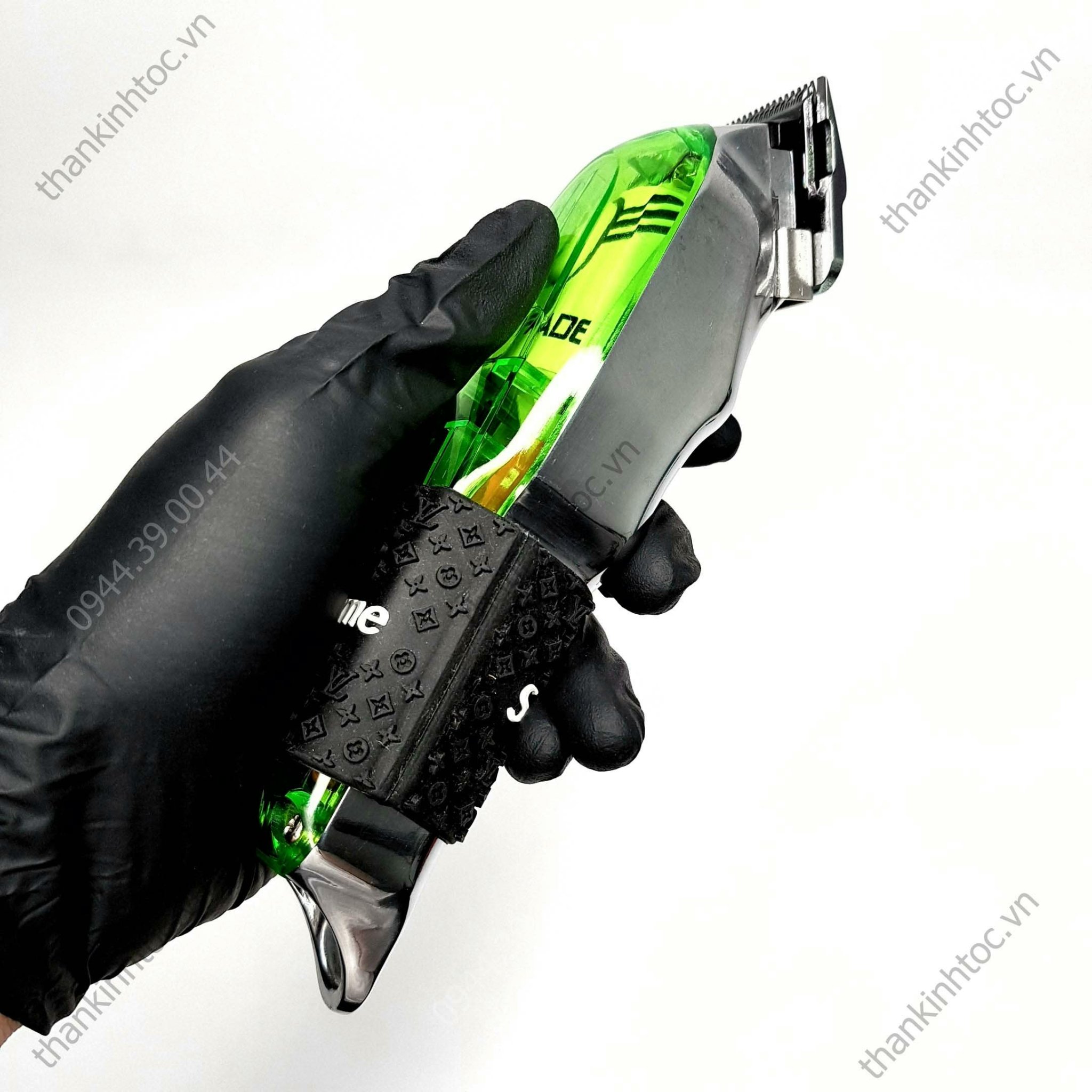 Tông đơ pin Lưỡi kép A2 Green Chính hãng