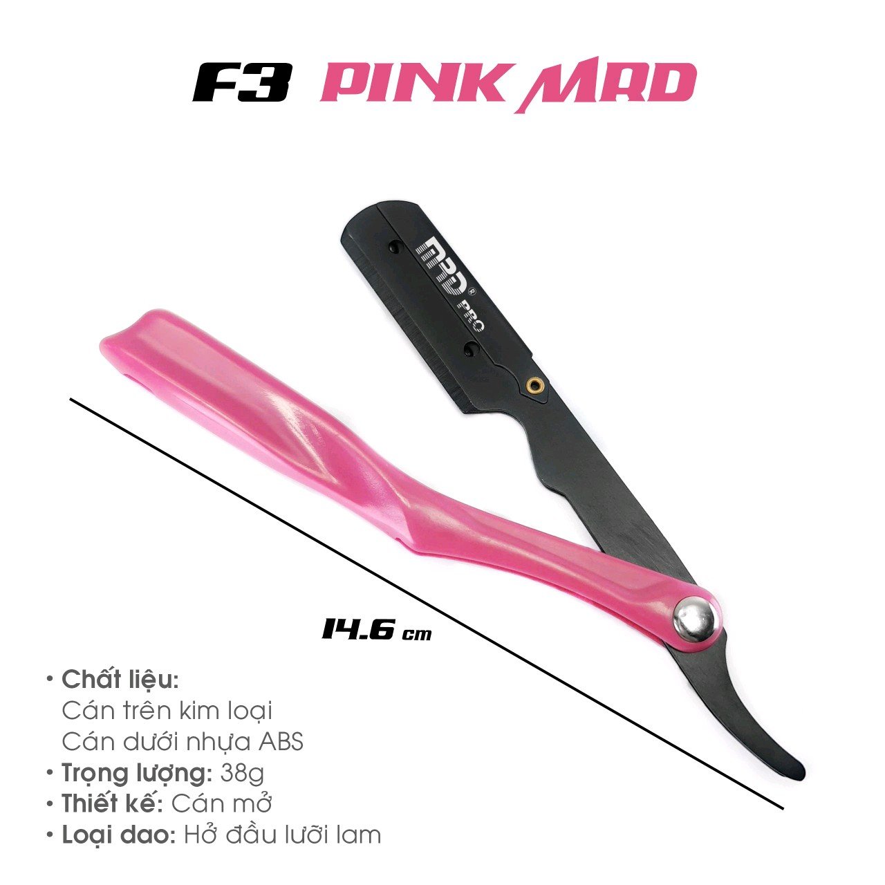 Dao Cạo F3 Skin Fade Chuyên Khắc Tattoo Hair