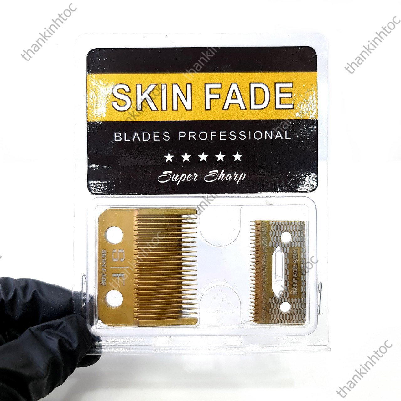Bộ Lưỡi Đơn Đa Năng SF Pro Gold Chuyên Hớt Lược Hỗ Trợ Fade Chính Hãng