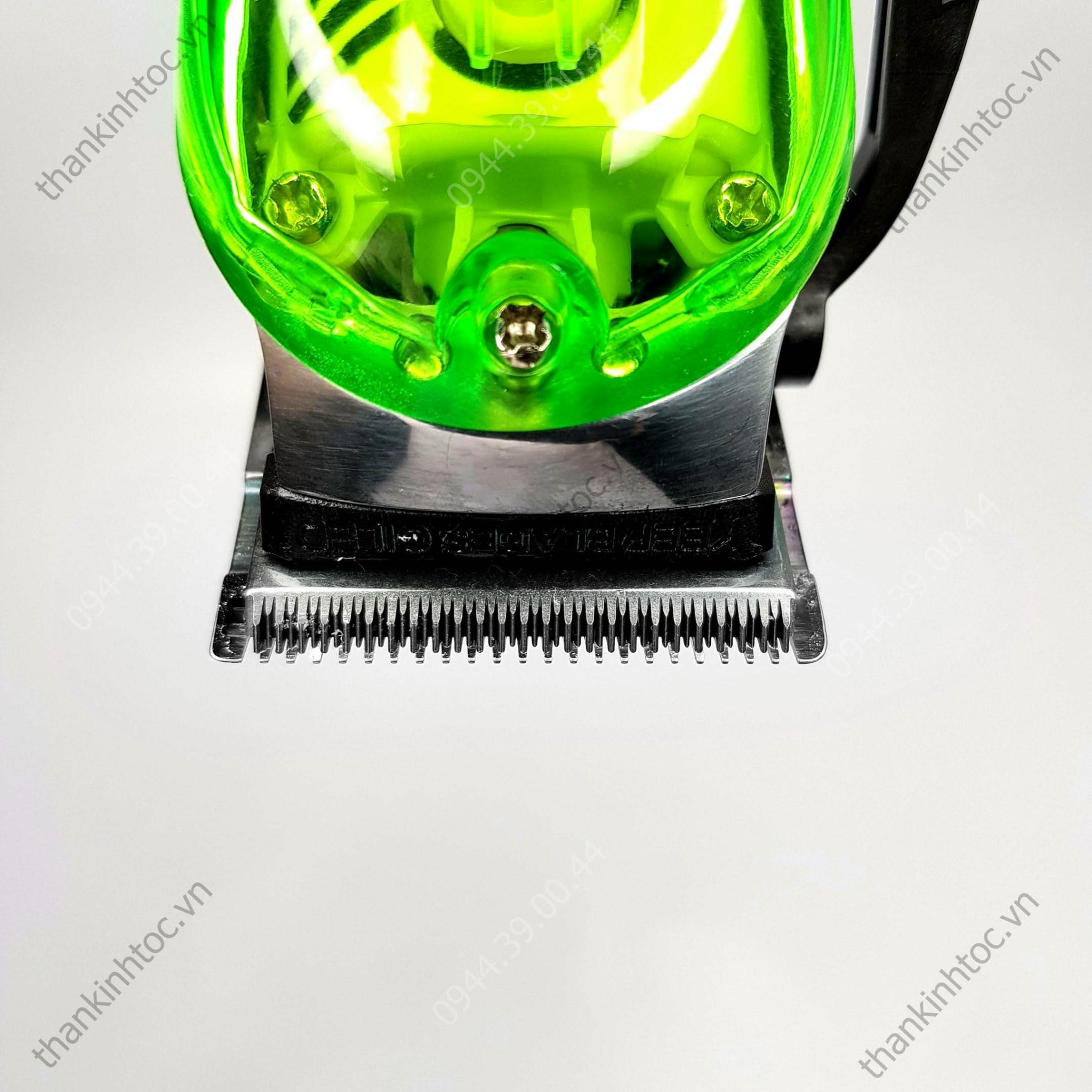 Tông đơ pin Lưỡi kép A2 Green Chính hãng