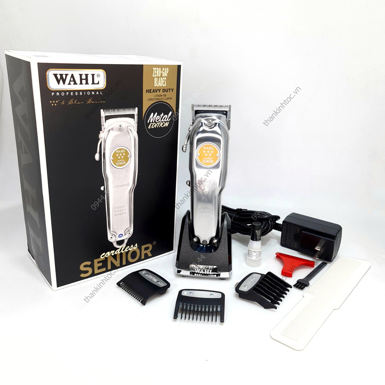 Tông đơ pin lưỡi đơn Wahl Senior Metal Edition chính hãng USA Bản nội địa