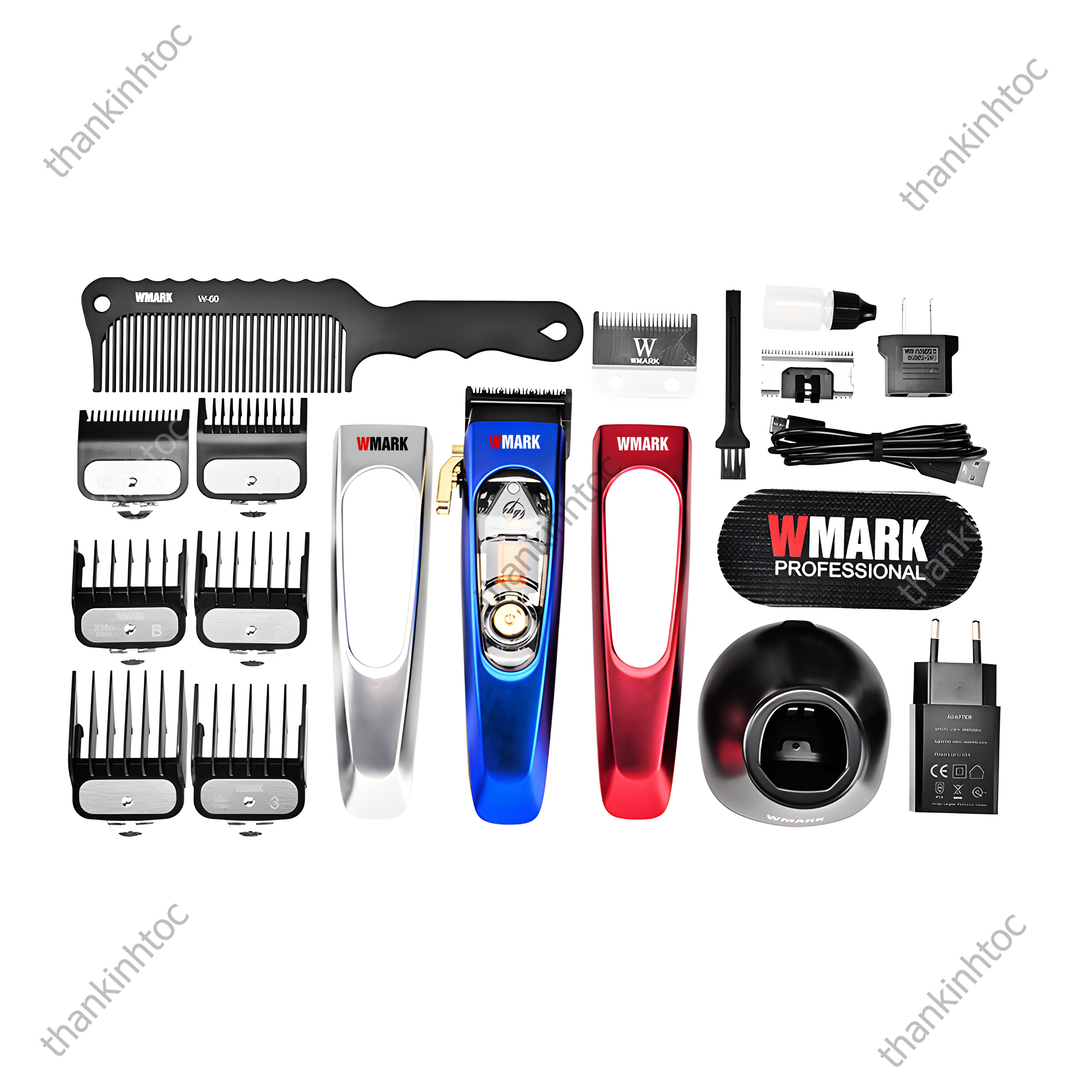 Tông Đơ Pin Từ Tính WMARK NG-9004 Chính Hãng