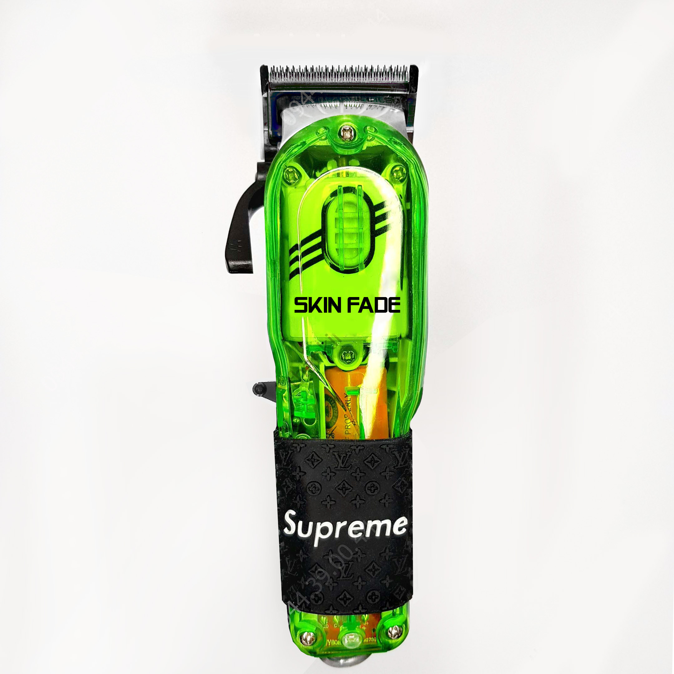 Tông đơ pin Lưỡi kép A2 Green Chính hãng