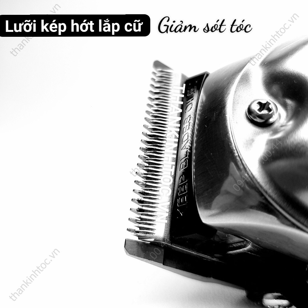 Tông đơ pin lưỡi kép MAGIC CLIP METAL chính hãng USA Bản nội địa